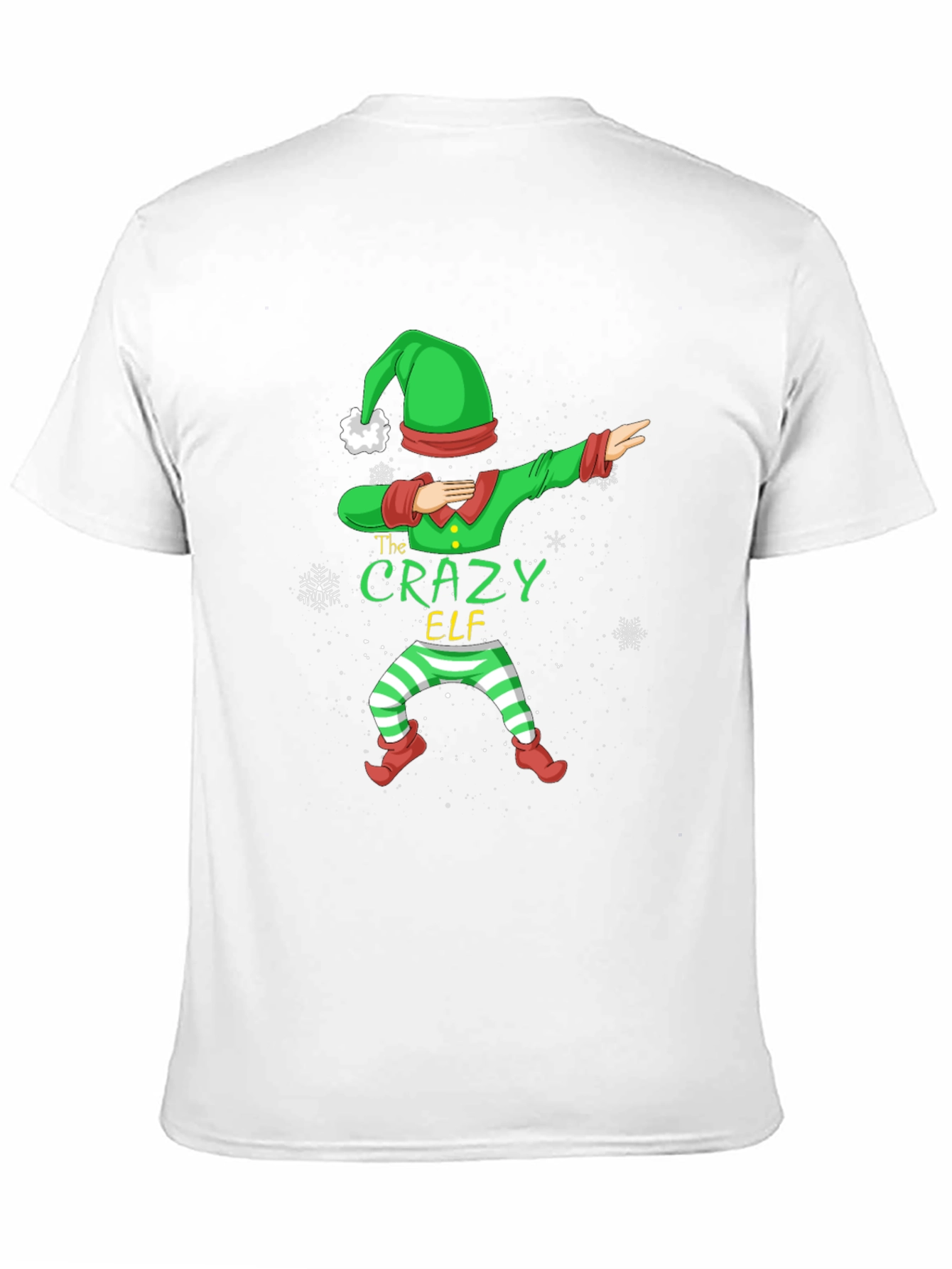 Crazy Elf Dabbing Christmas T-Shirt