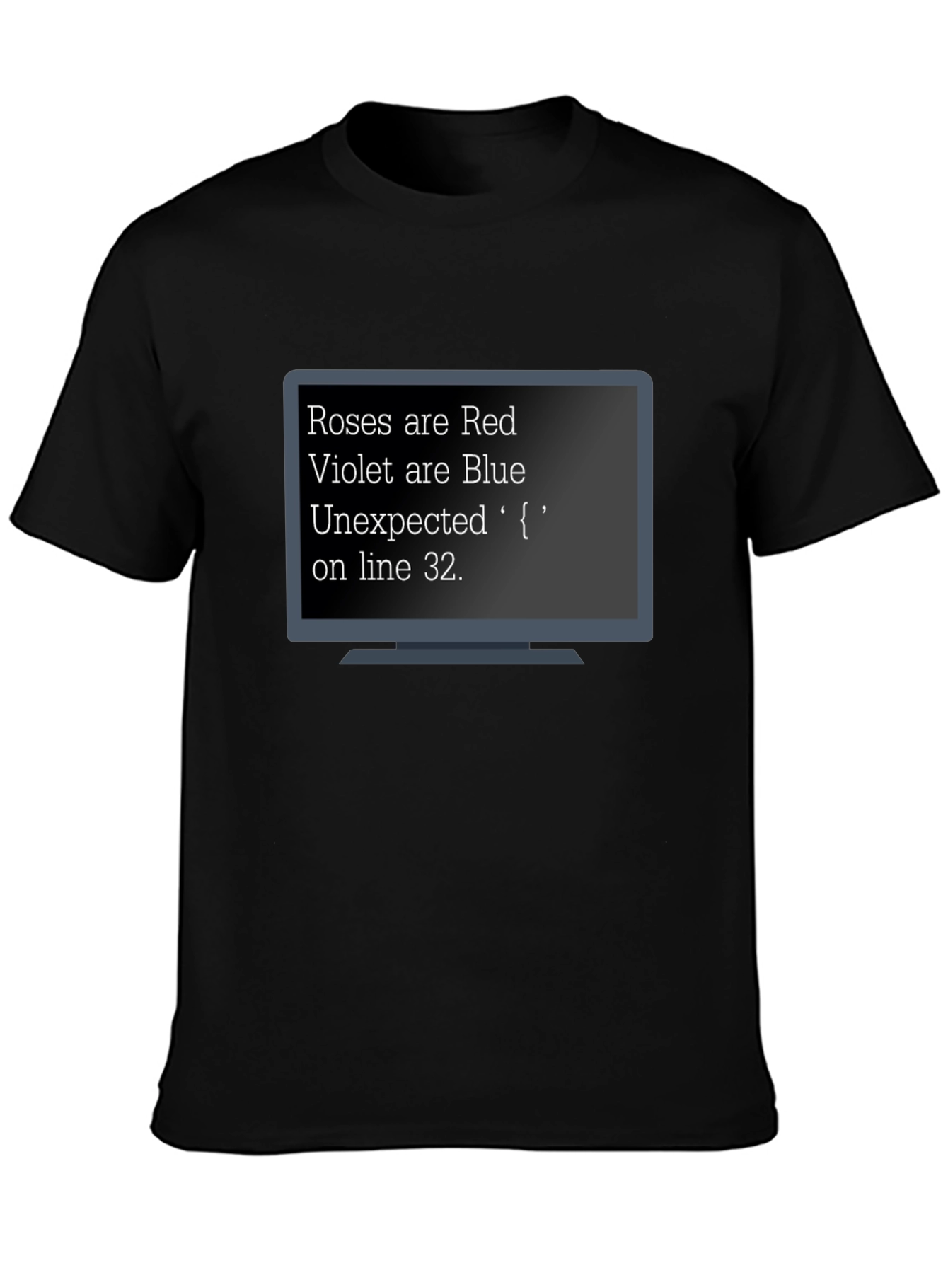Roses Are Red Programmer Humor T-Shirt
