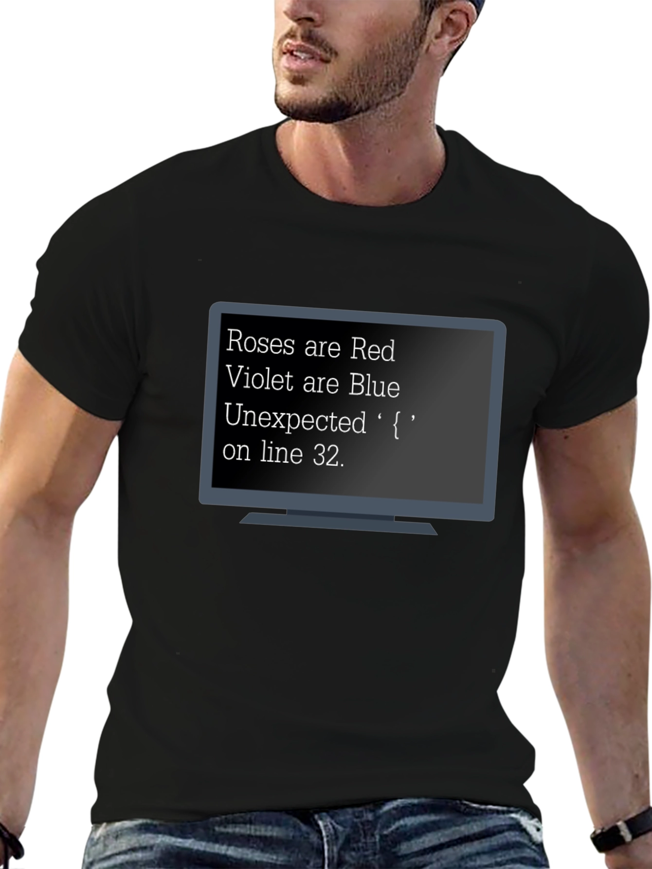 Roses Are Red Programmer Humor T-Shirt