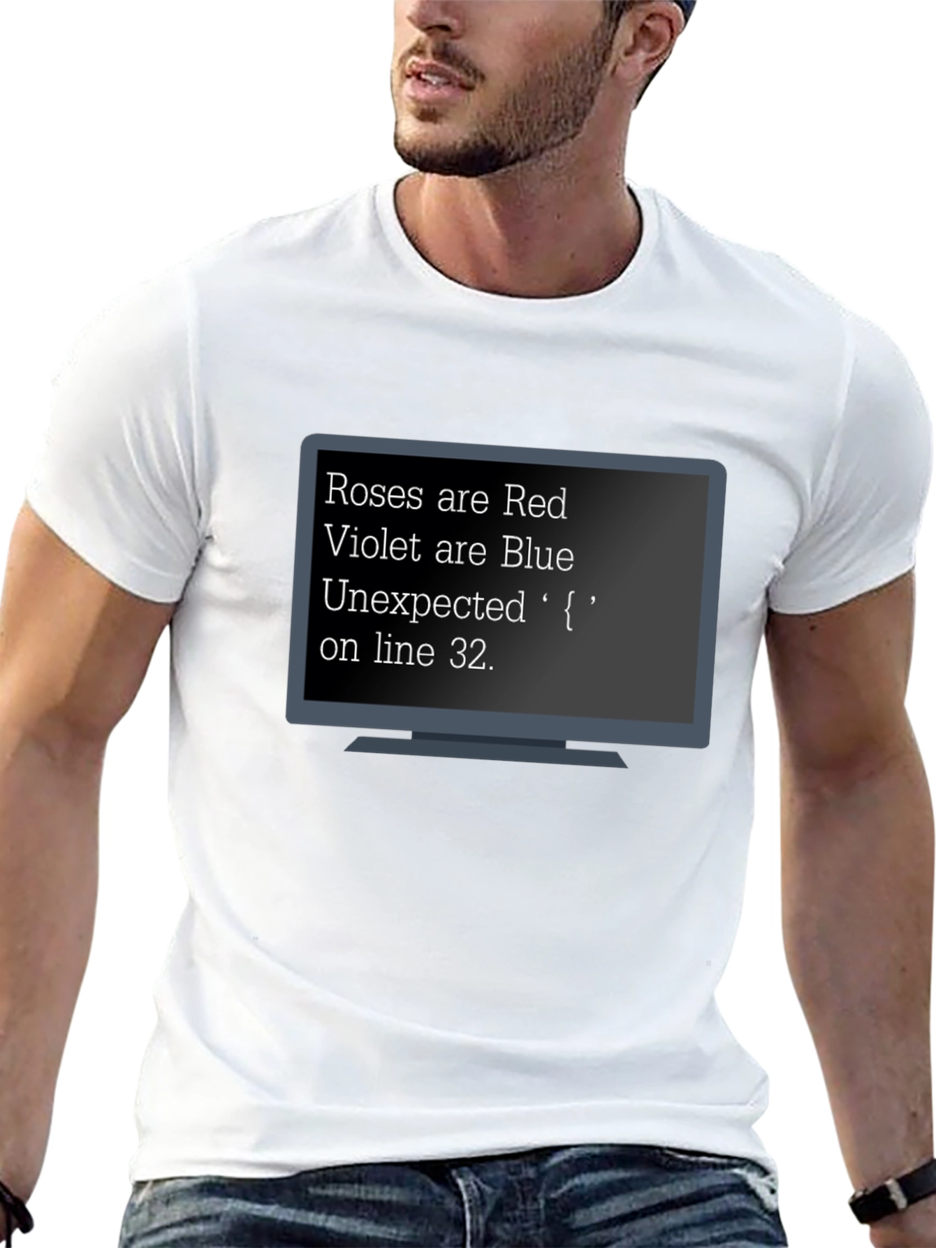 Roses Are Red Programmer Humor T-Shirt