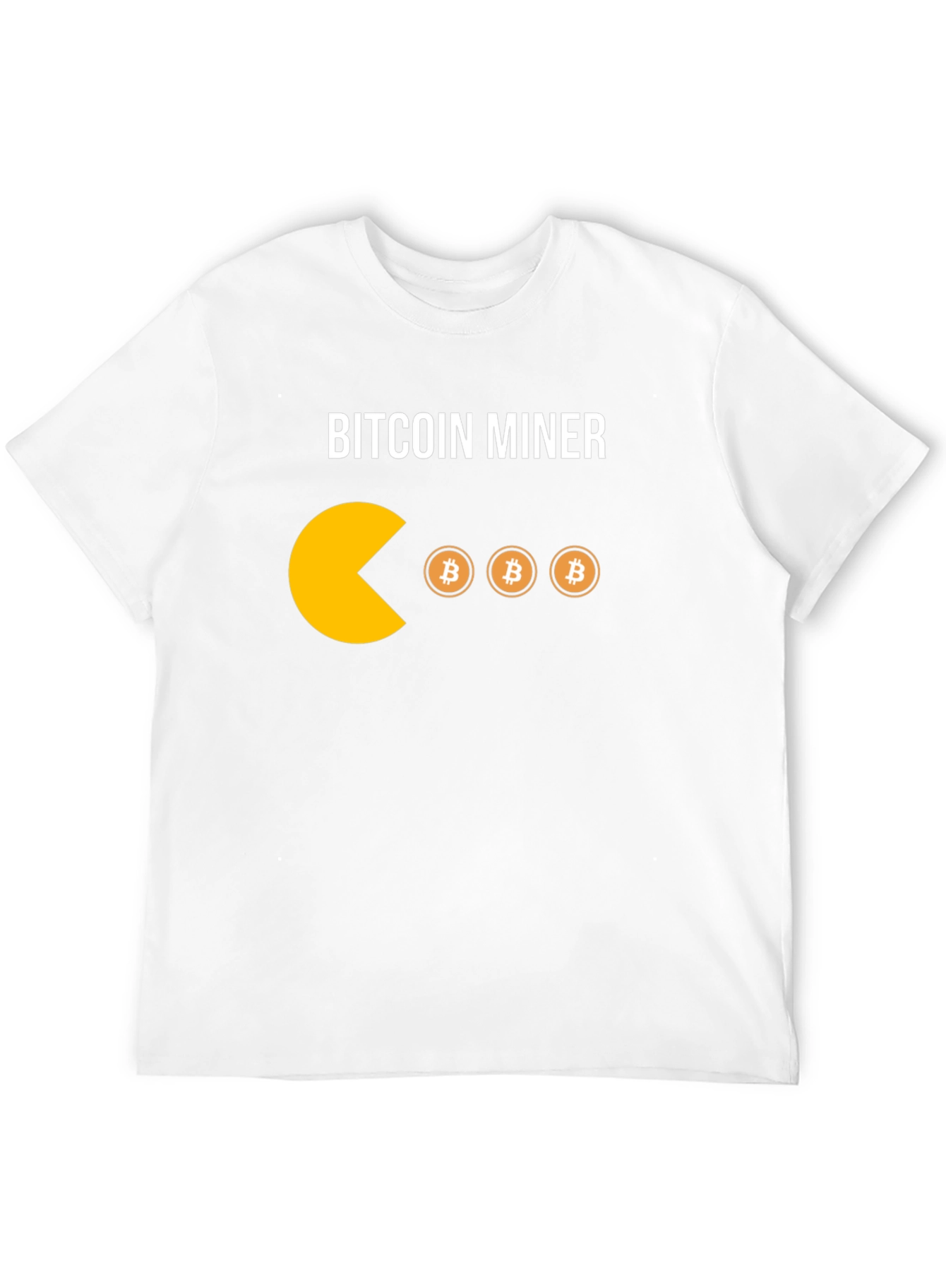 Bitcoin Miner T-Shirt - Crypto Pacman