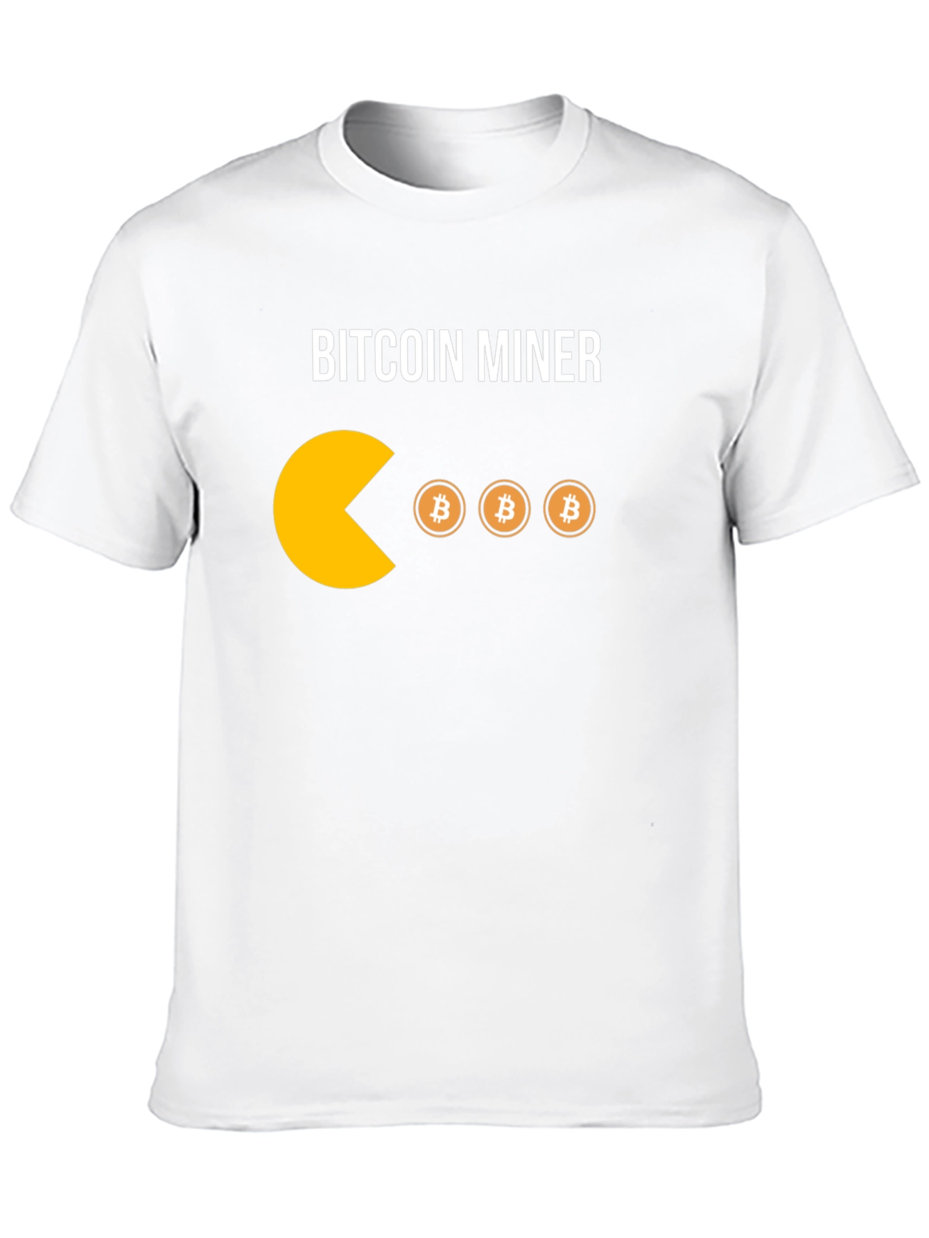 Bitcoin Miner T-Shirt - Crypto Pacman