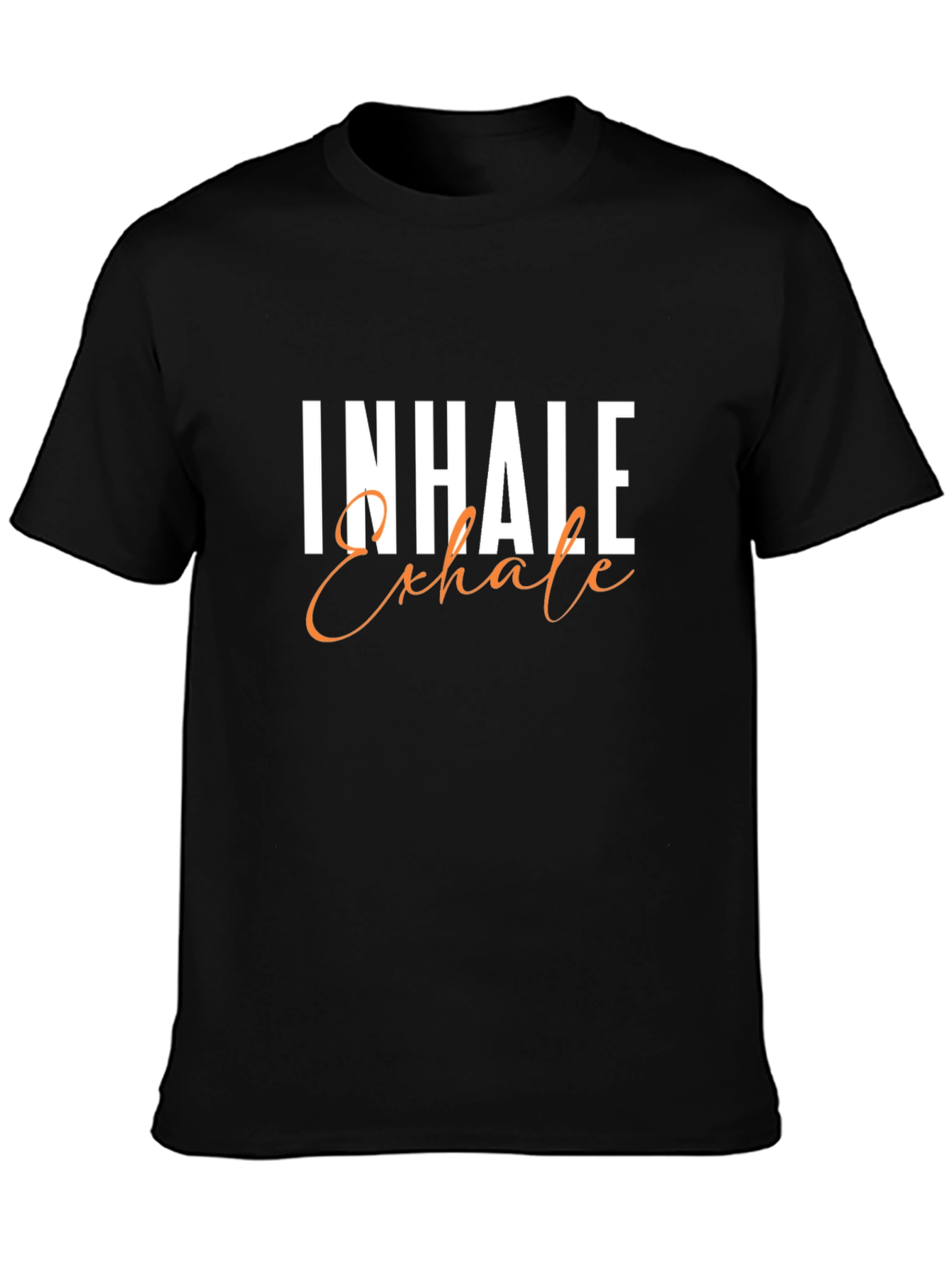 Inhale Exhale Graphic Tee - Yoga & Meditation Shirt