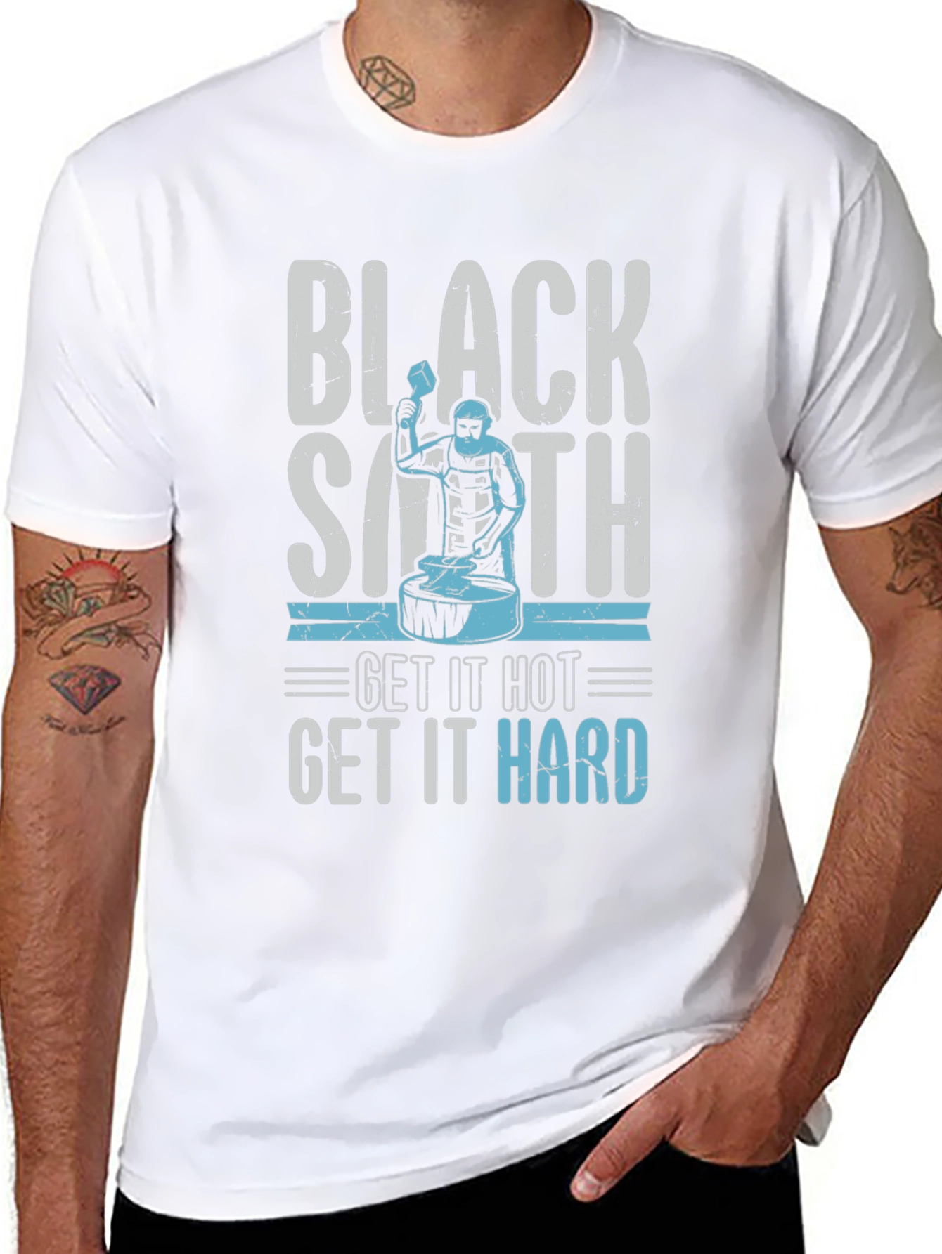 Blacksmith T-Shirt - Get It Hot Get It Hard