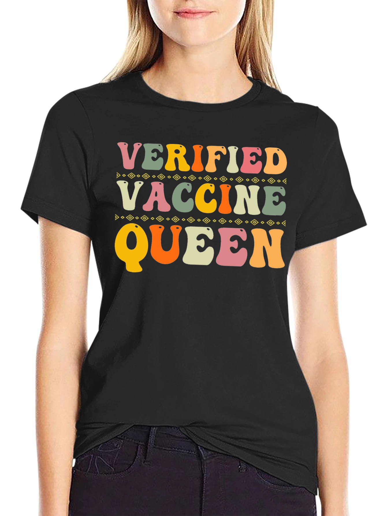 Verified Vaccine Queen T-Shirt