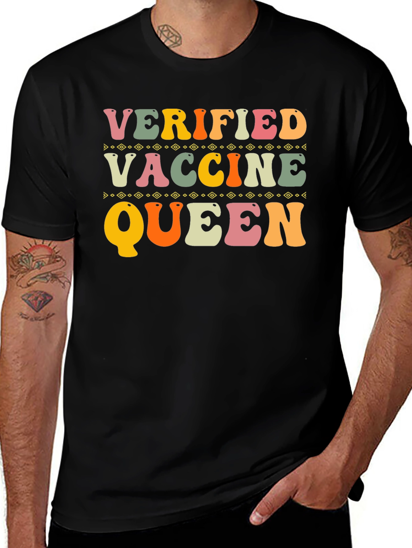 Verified Vaccine Queen T-Shirt