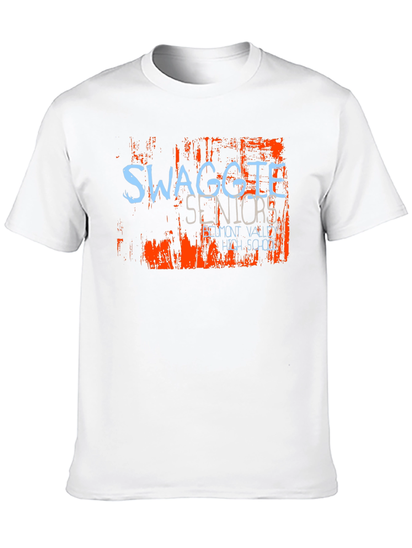 Swaggle Seniors High School Black T-Shirt