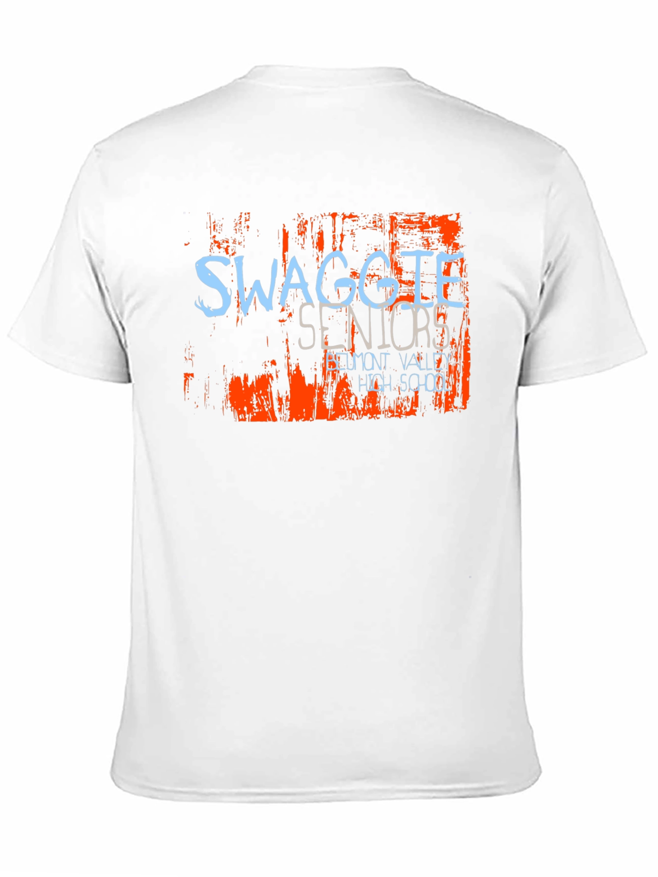 Swaggle Seniors High School Black T-Shirt