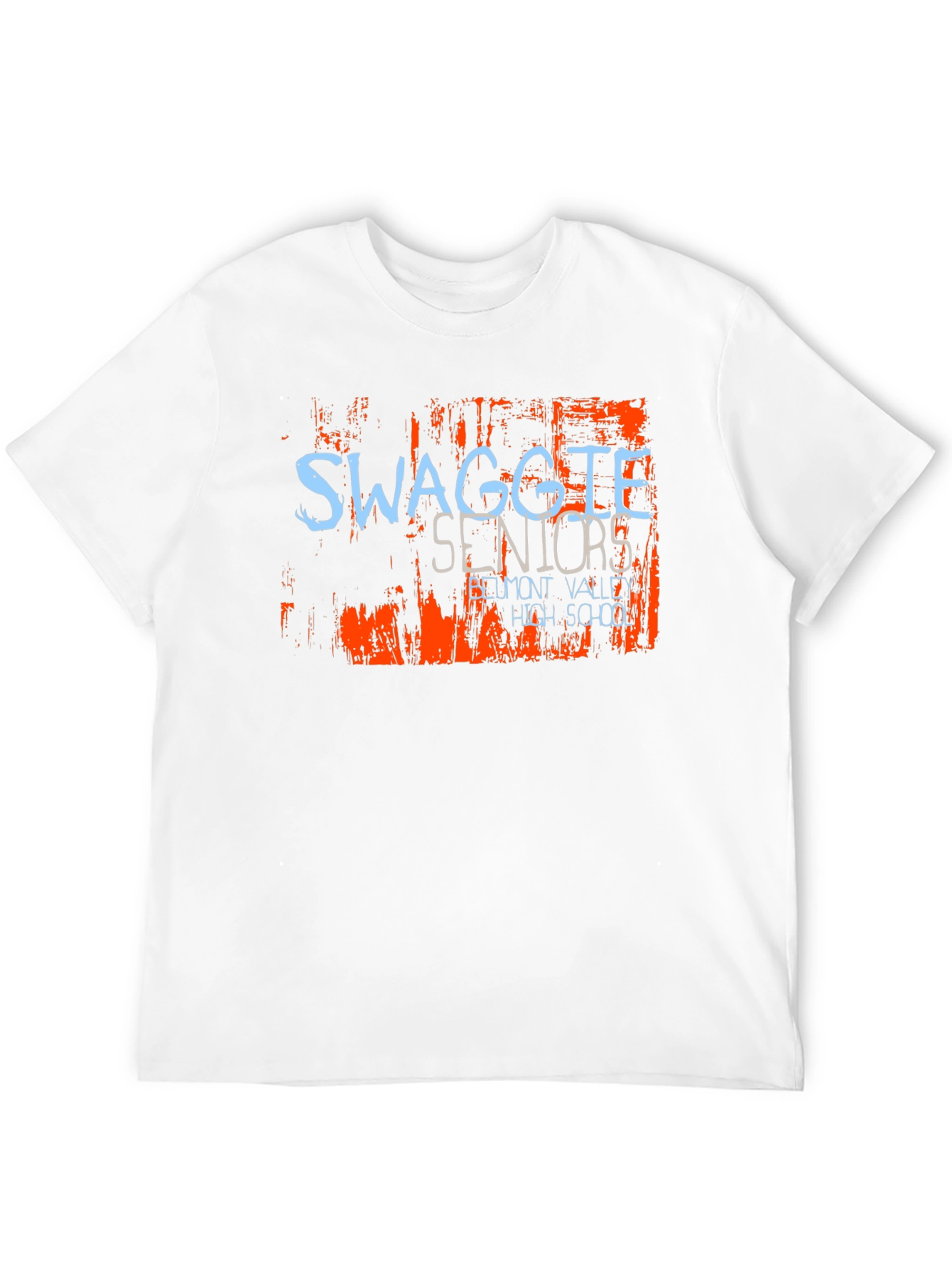 Swaggle Seniors High School Black T-Shirt