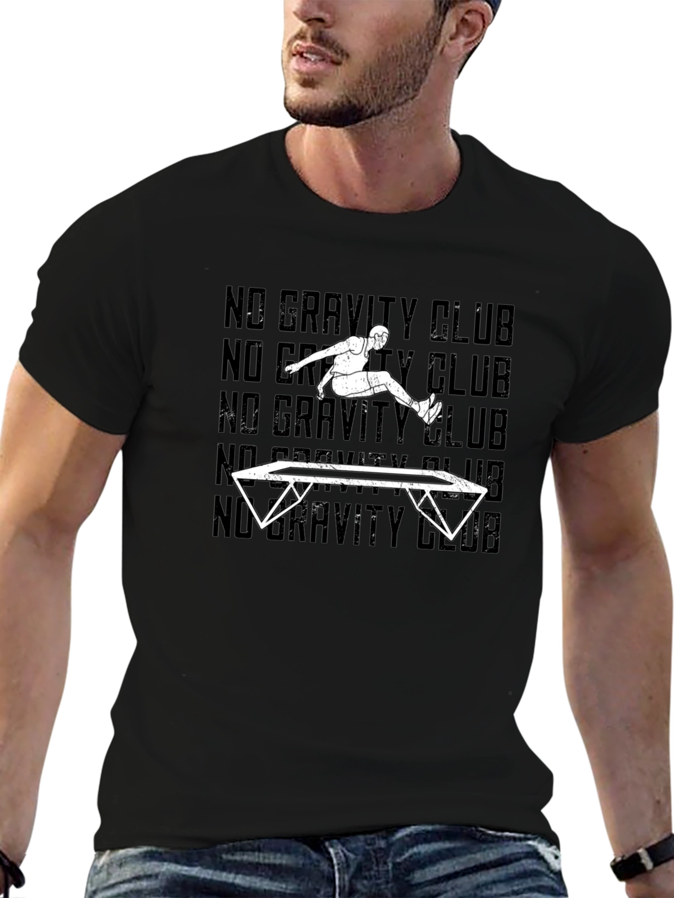 No Gravity Club Black T-Shirt
