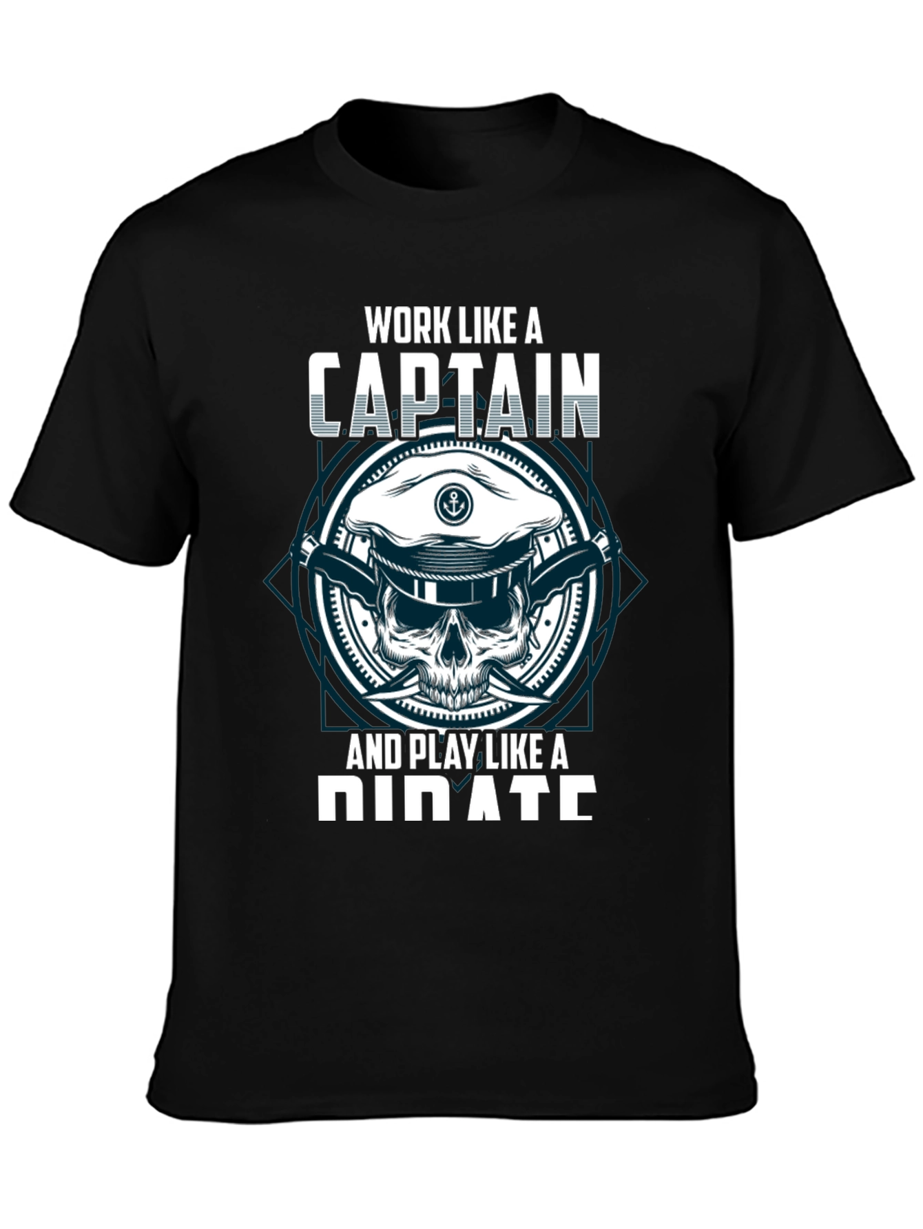Captain & Pirate Graphic T-Shirt