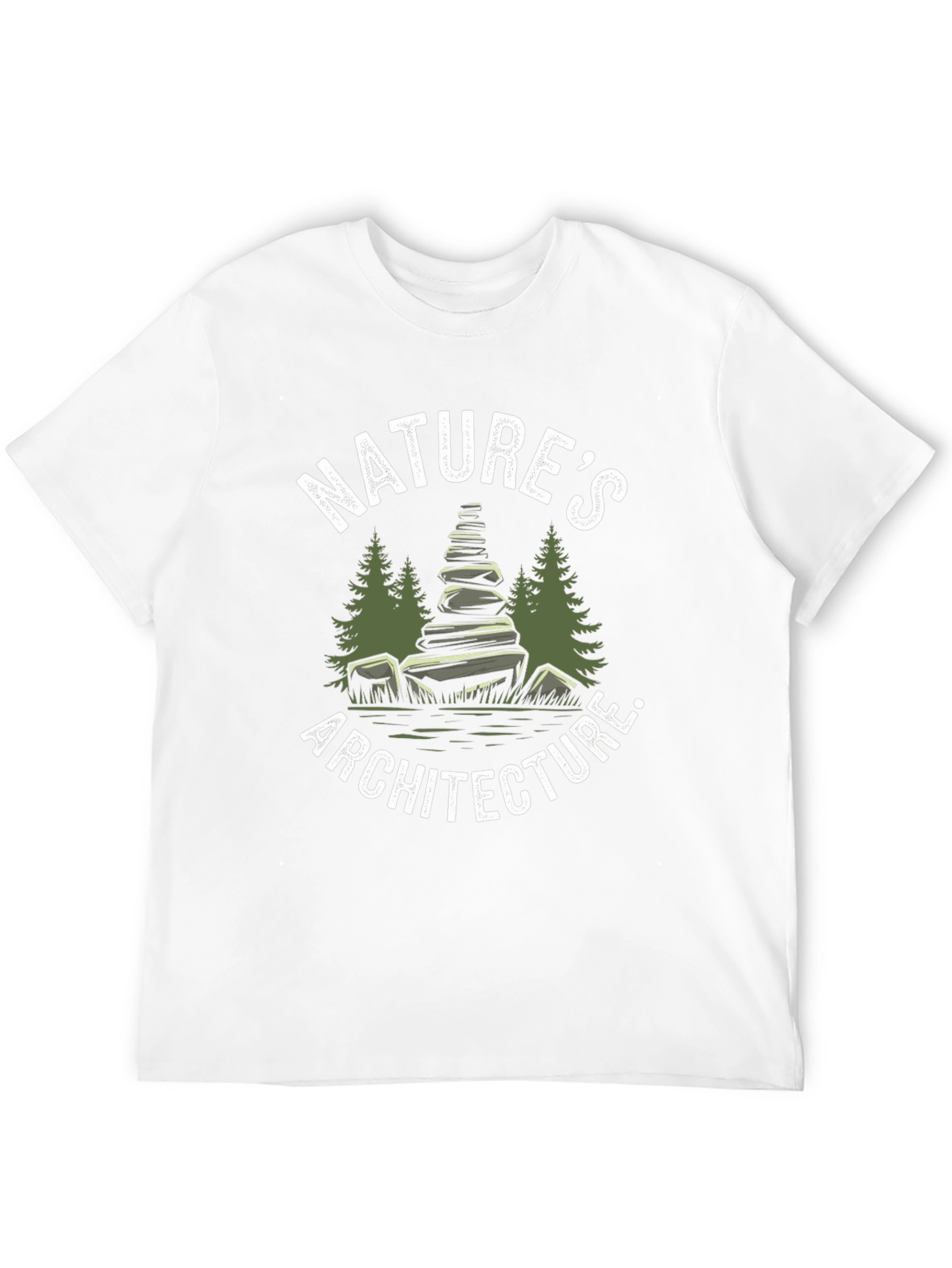 Natures Architecture Graphic Tee - Black
