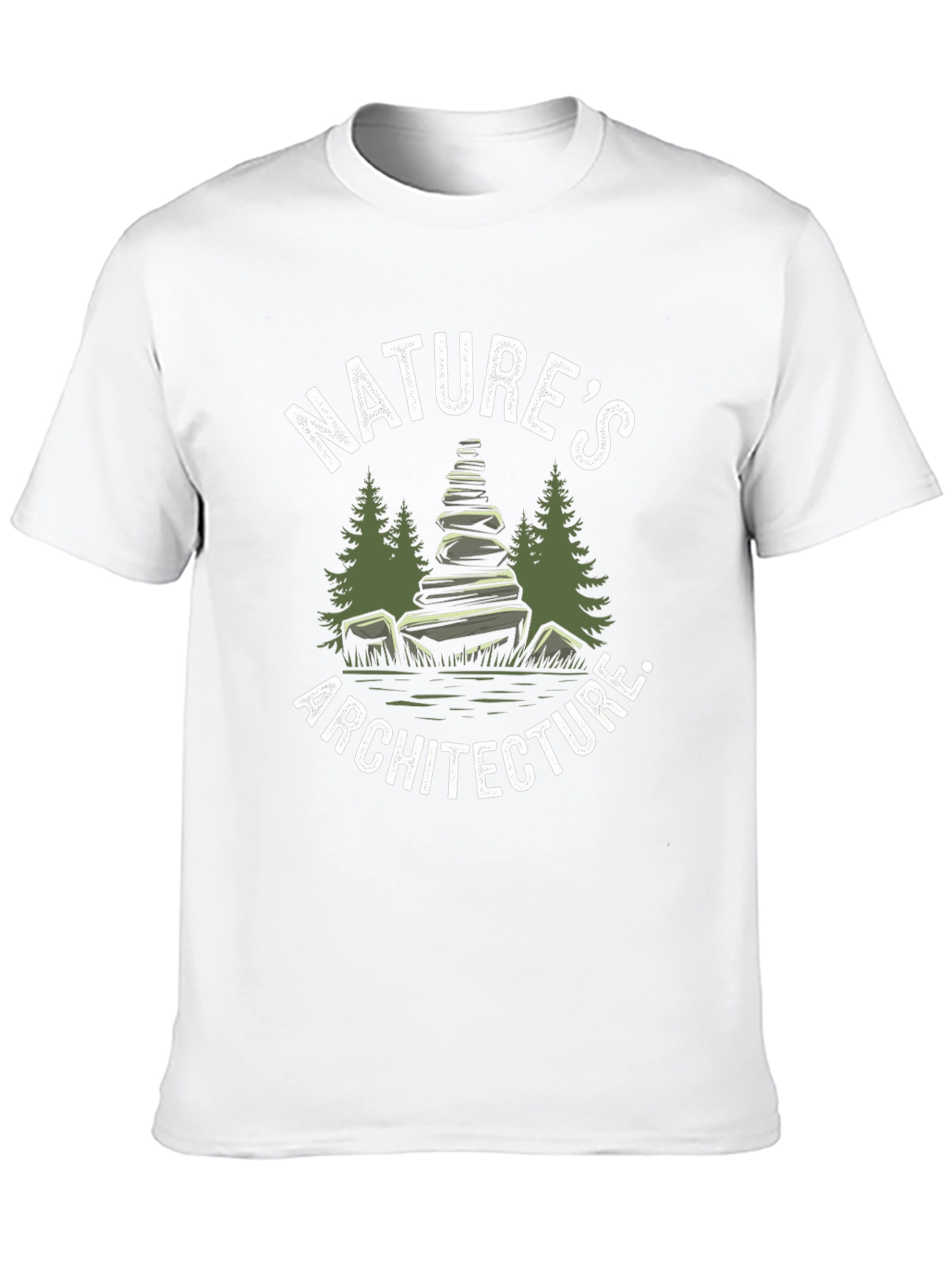 Natures Architecture Graphic Tee - Black
