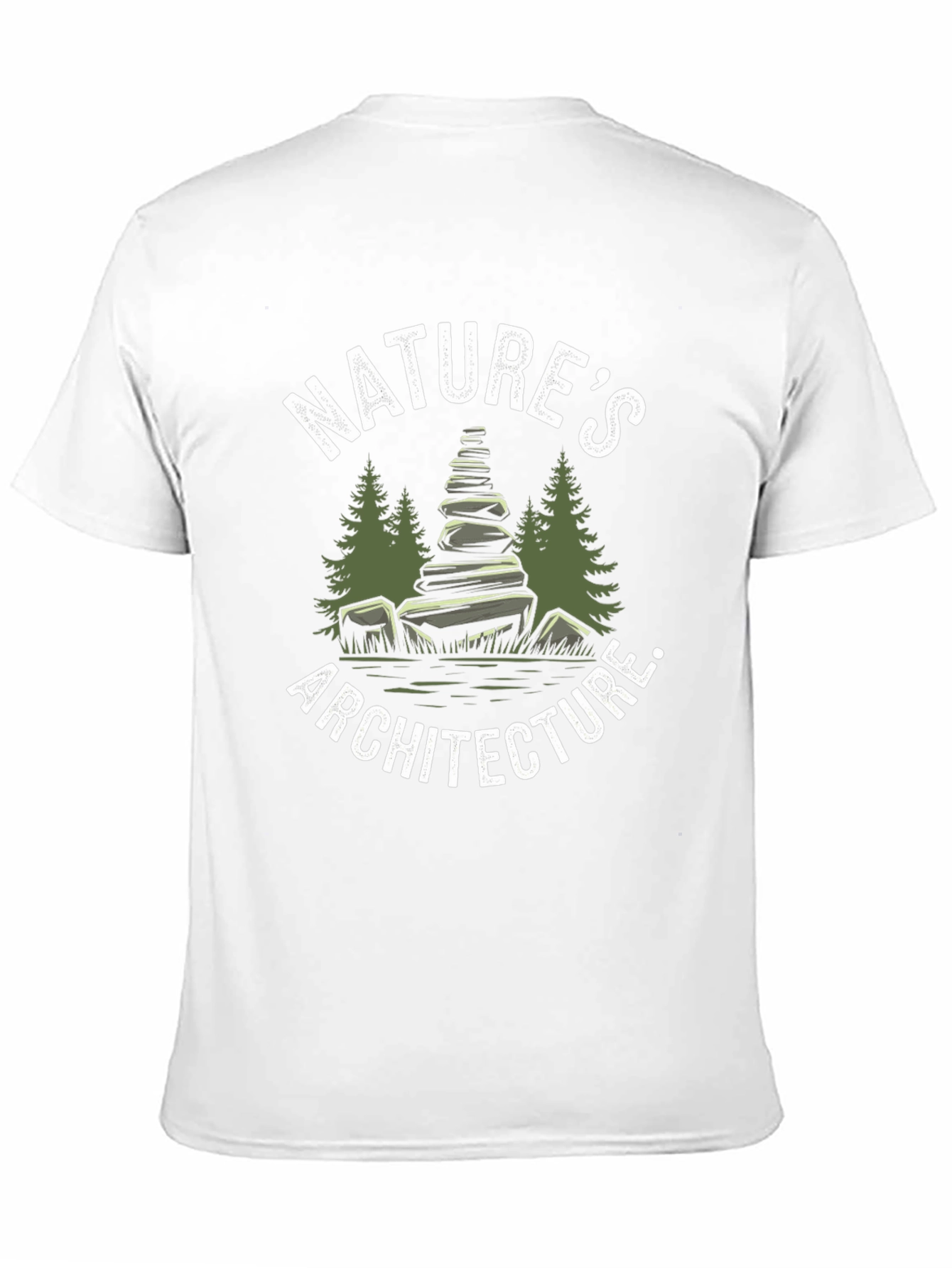 Natures Architecture Graphic Tee - Black