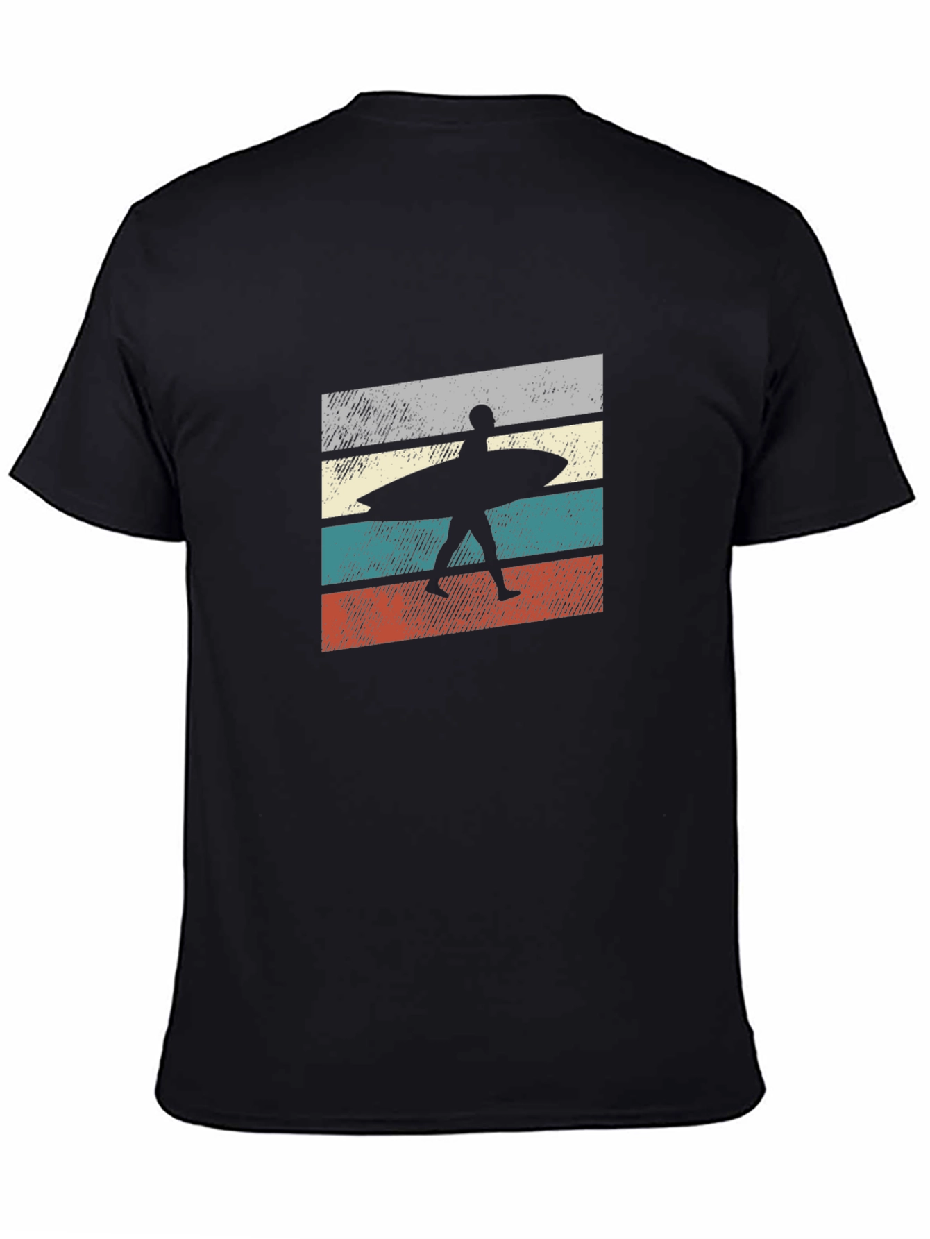 Retro Surfer Silhouette T-Shirt