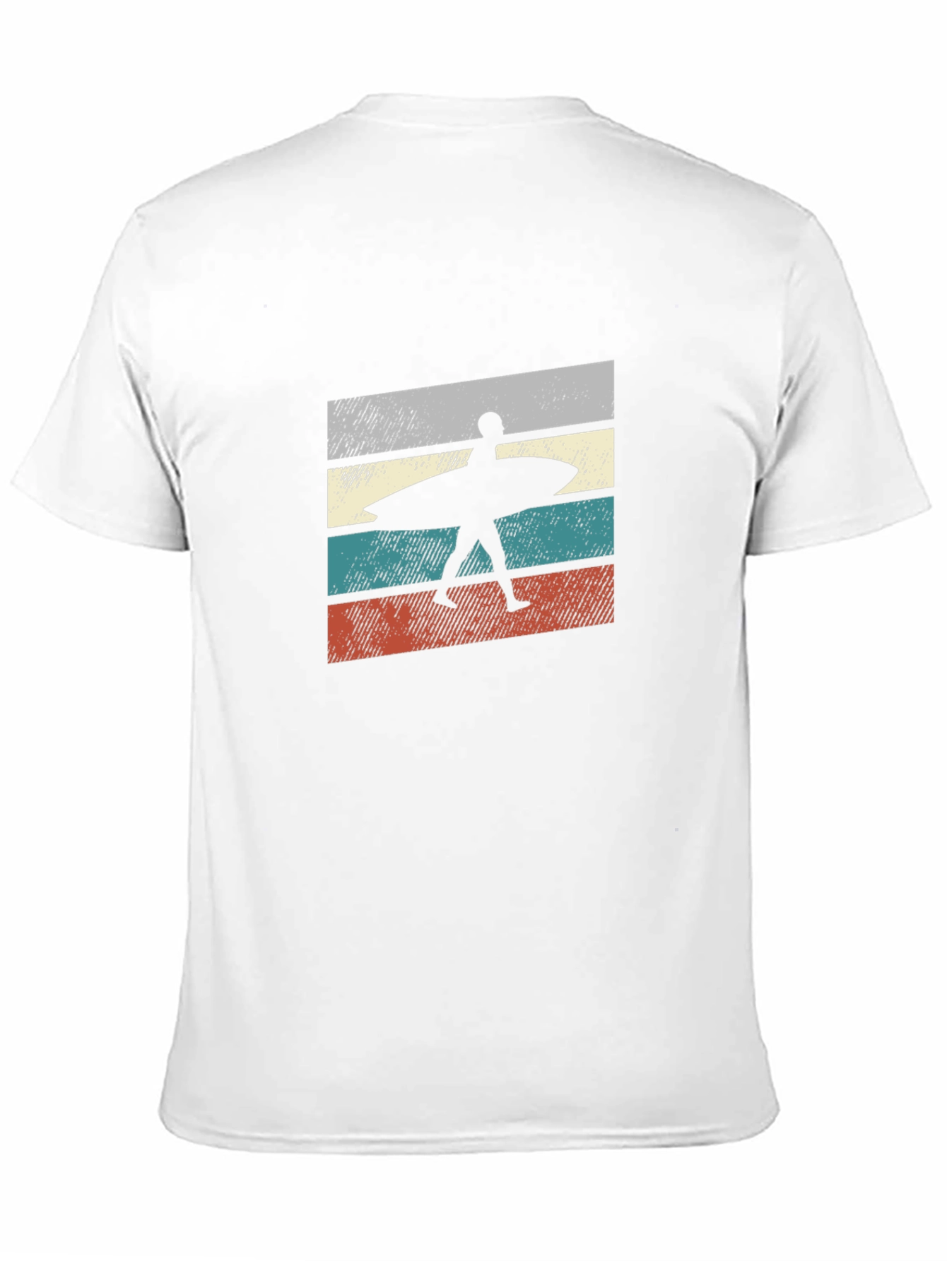 Retro Surfer Silhouette T-Shirt