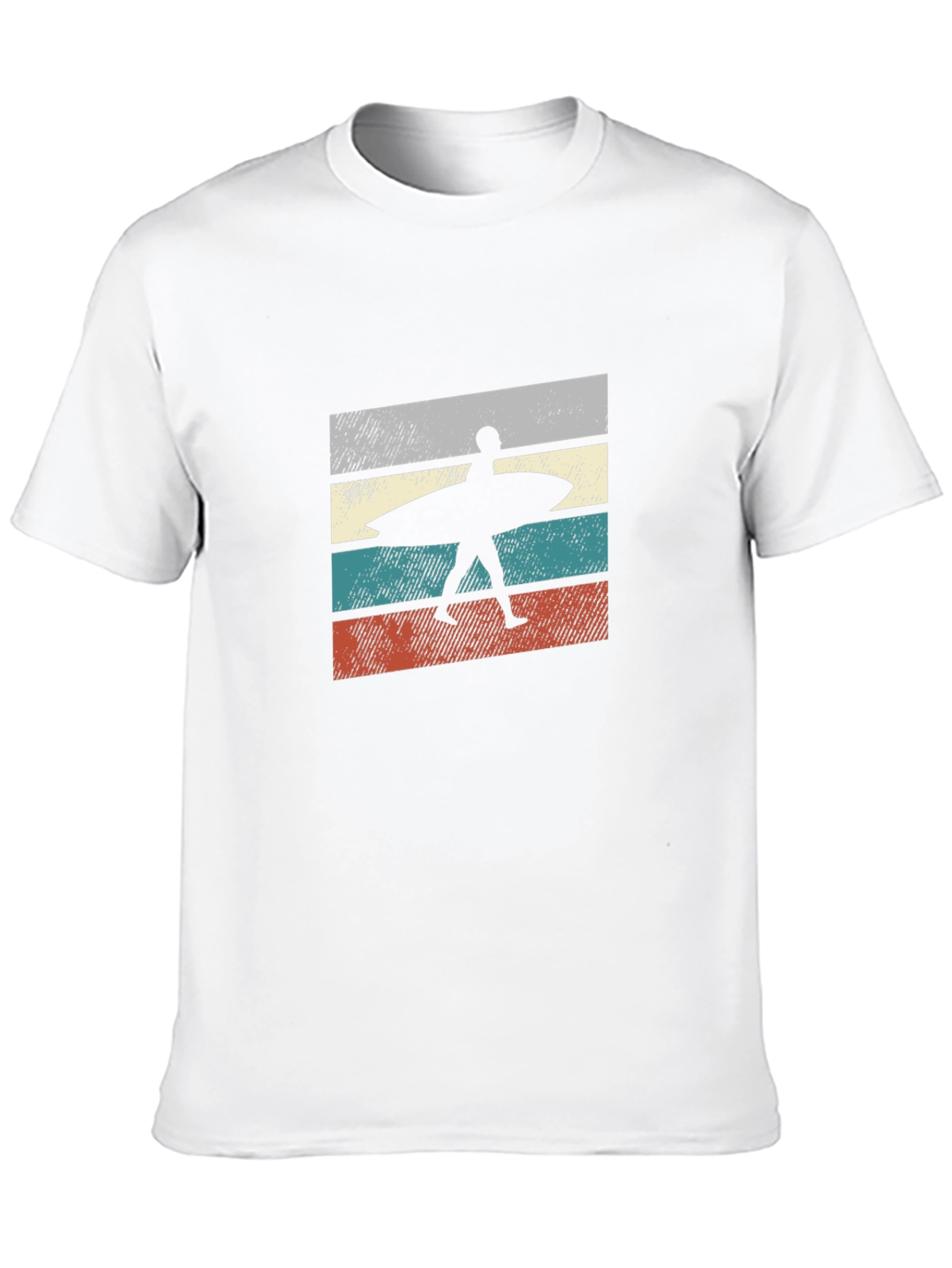 Retro Surfer Silhouette T-Shirt