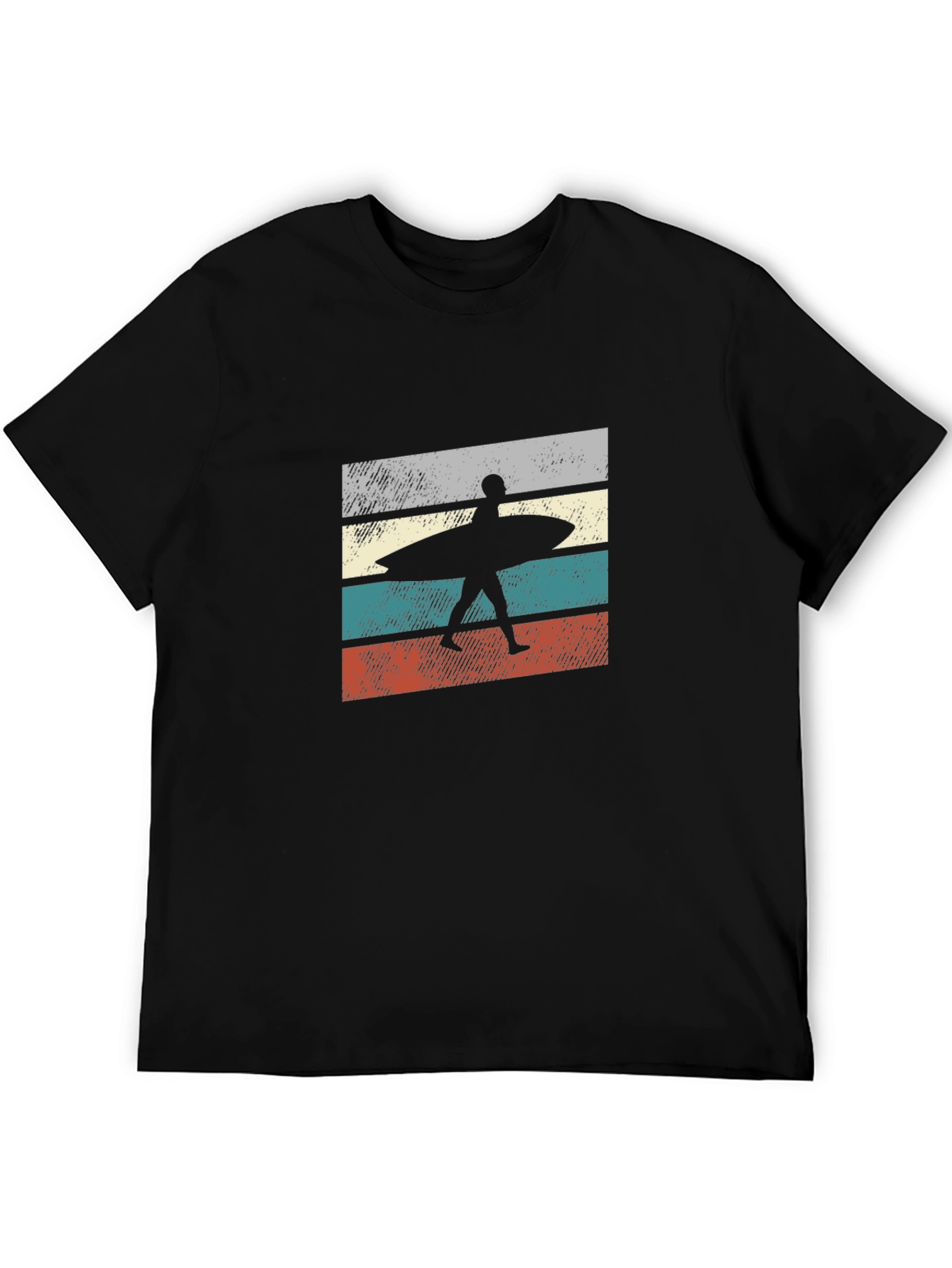 Retro Surfer Silhouette T-Shirt