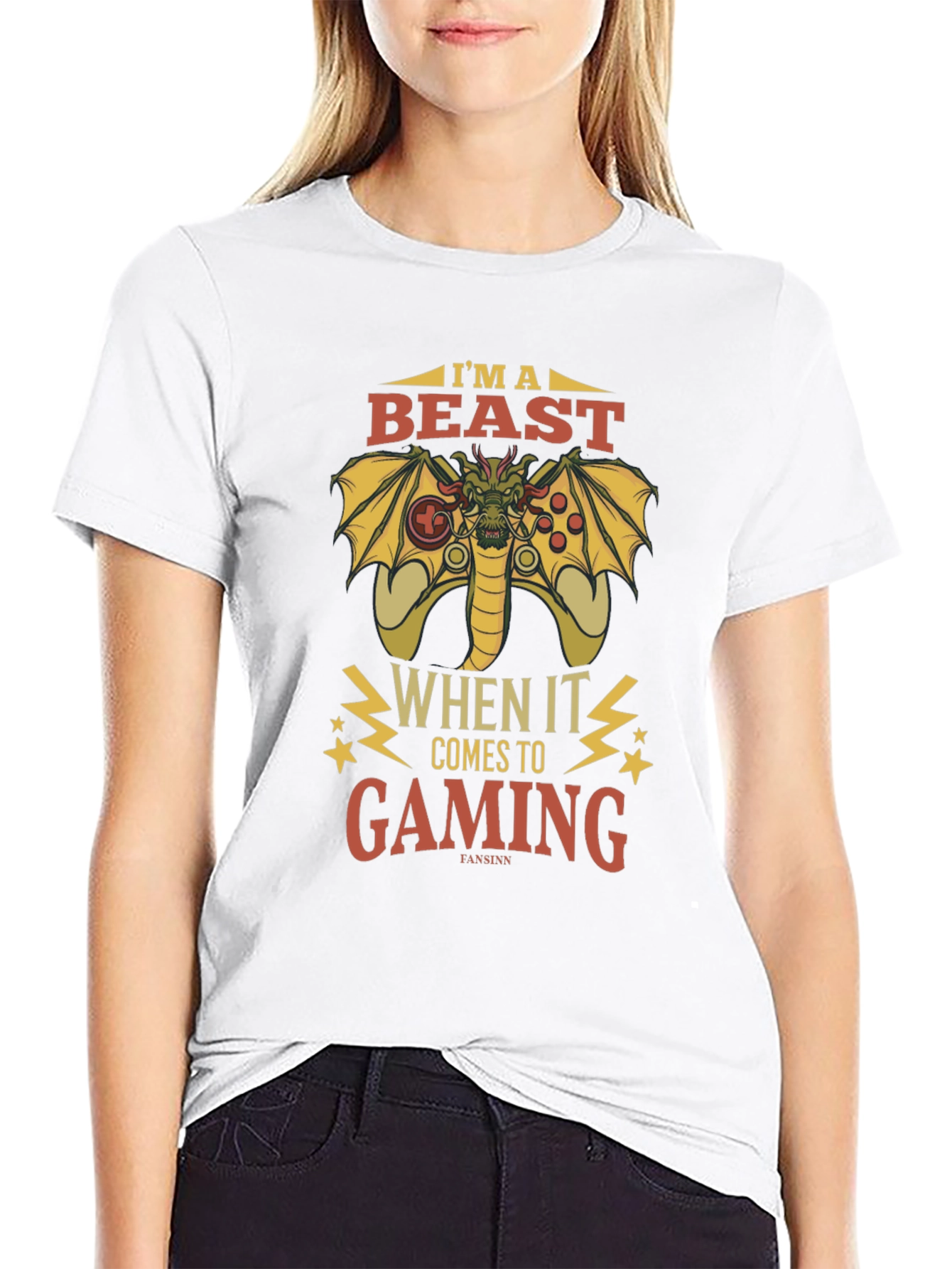 Im A Beast When It Comes to Gaming T-Shirt