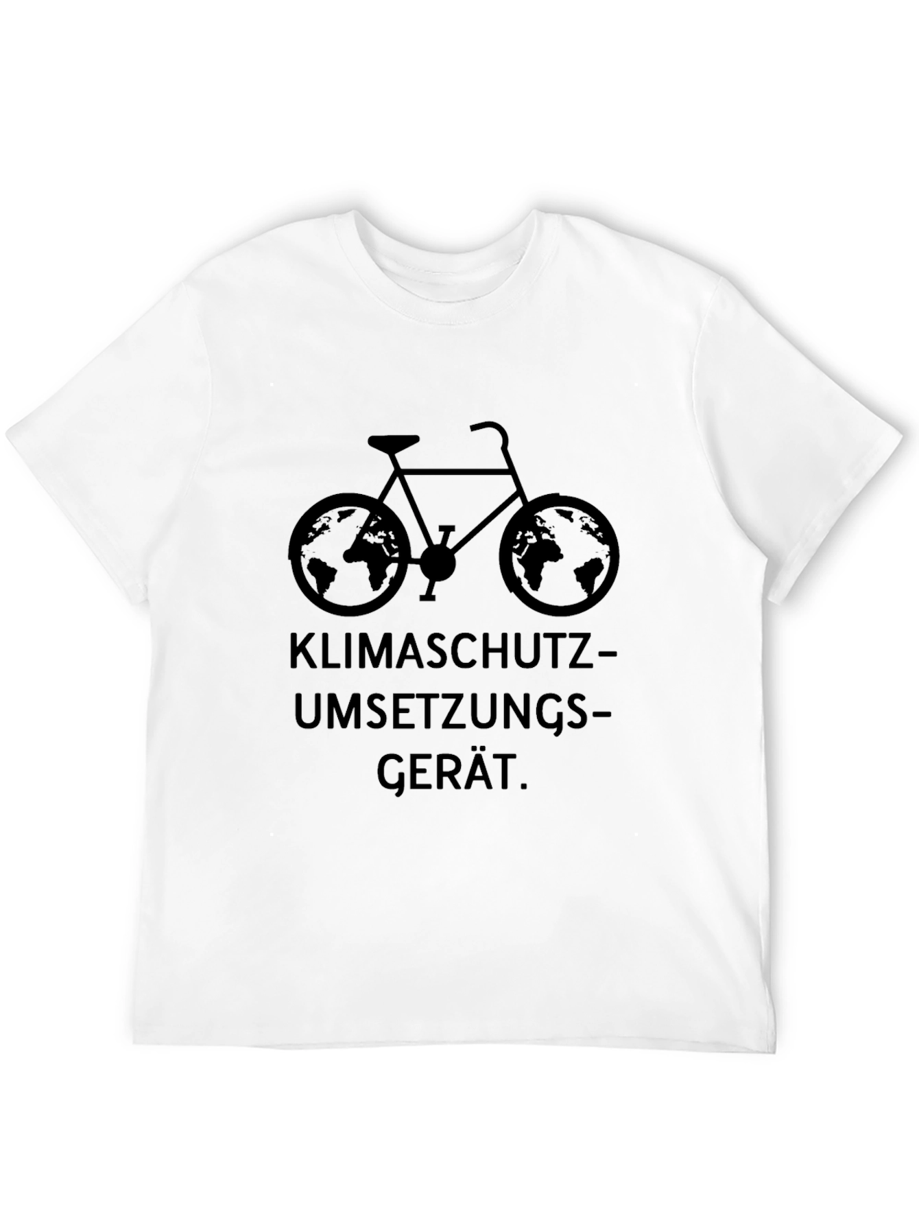 Eco Bicycle T-Shirt: Climate Protection Gear