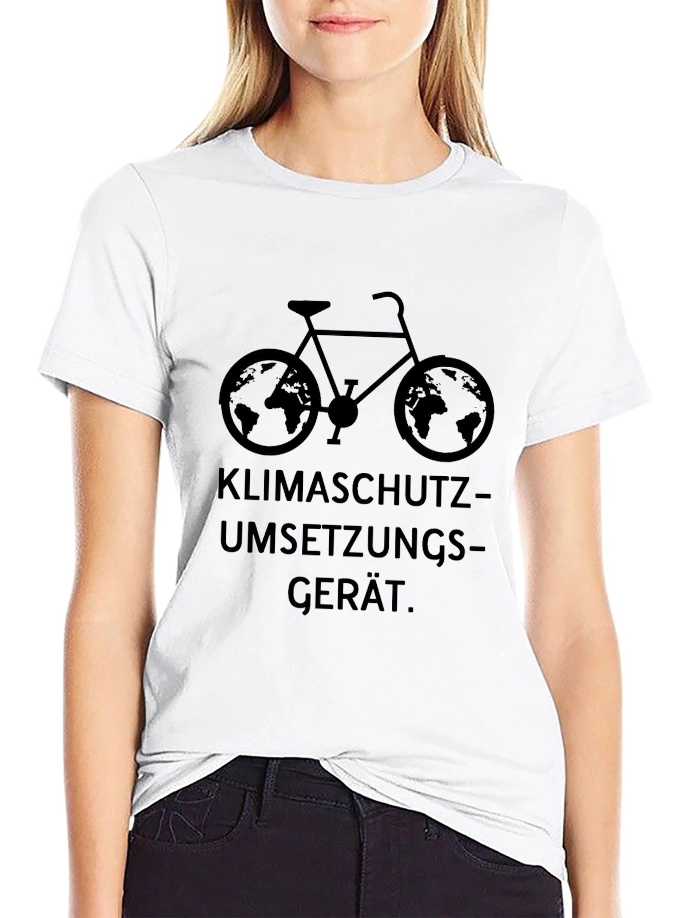 Eco Bicycle T-Shirt: Climate Protection Gear