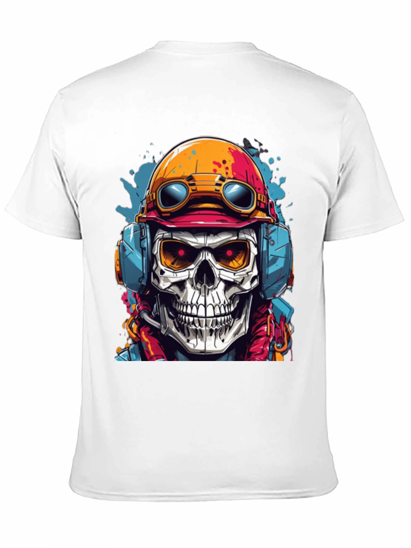 Skull Pilot Graphic Tee - Cool & Edgy Design