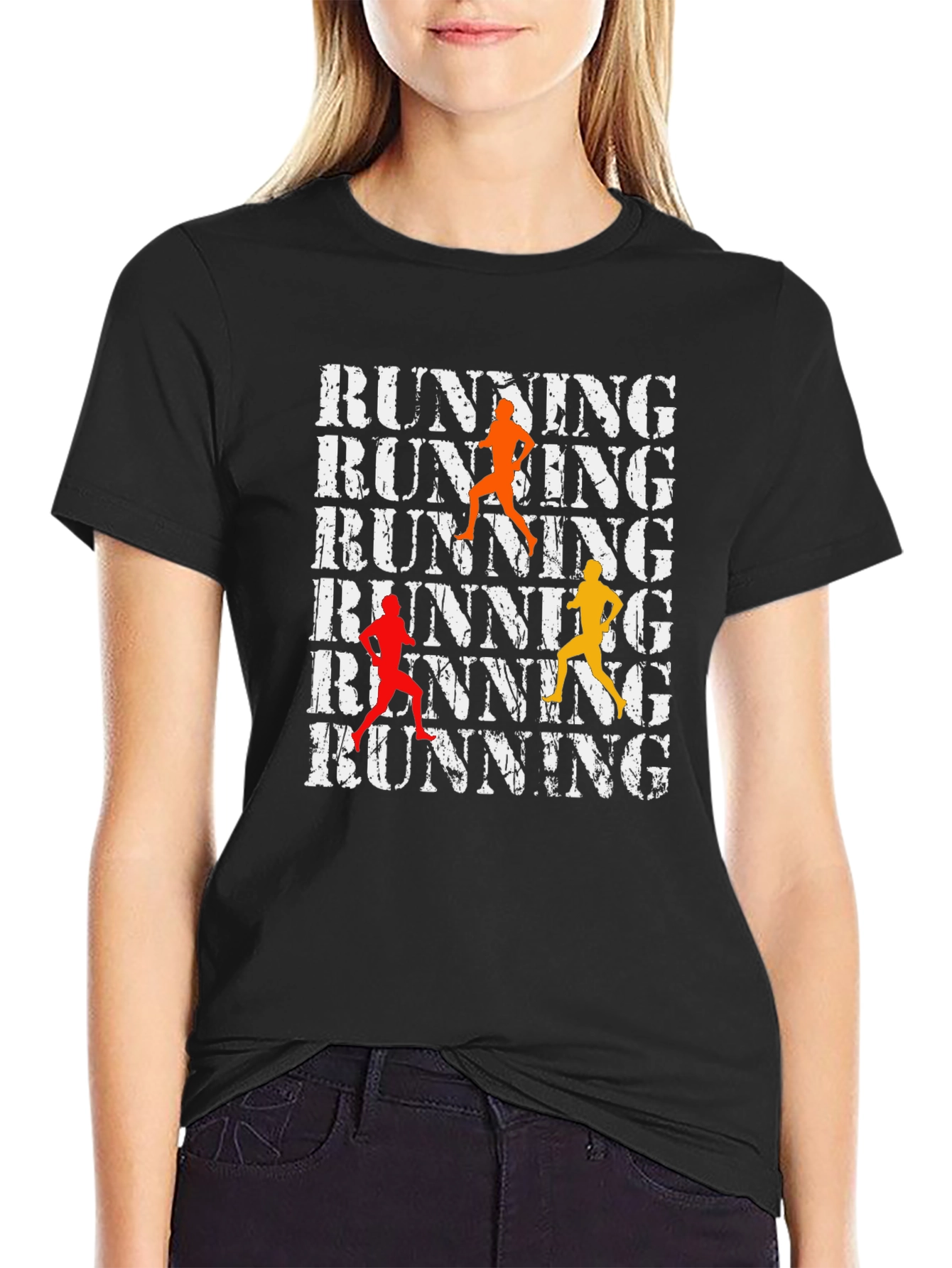 Running Graphic T-Shirt - Stylish Activewear