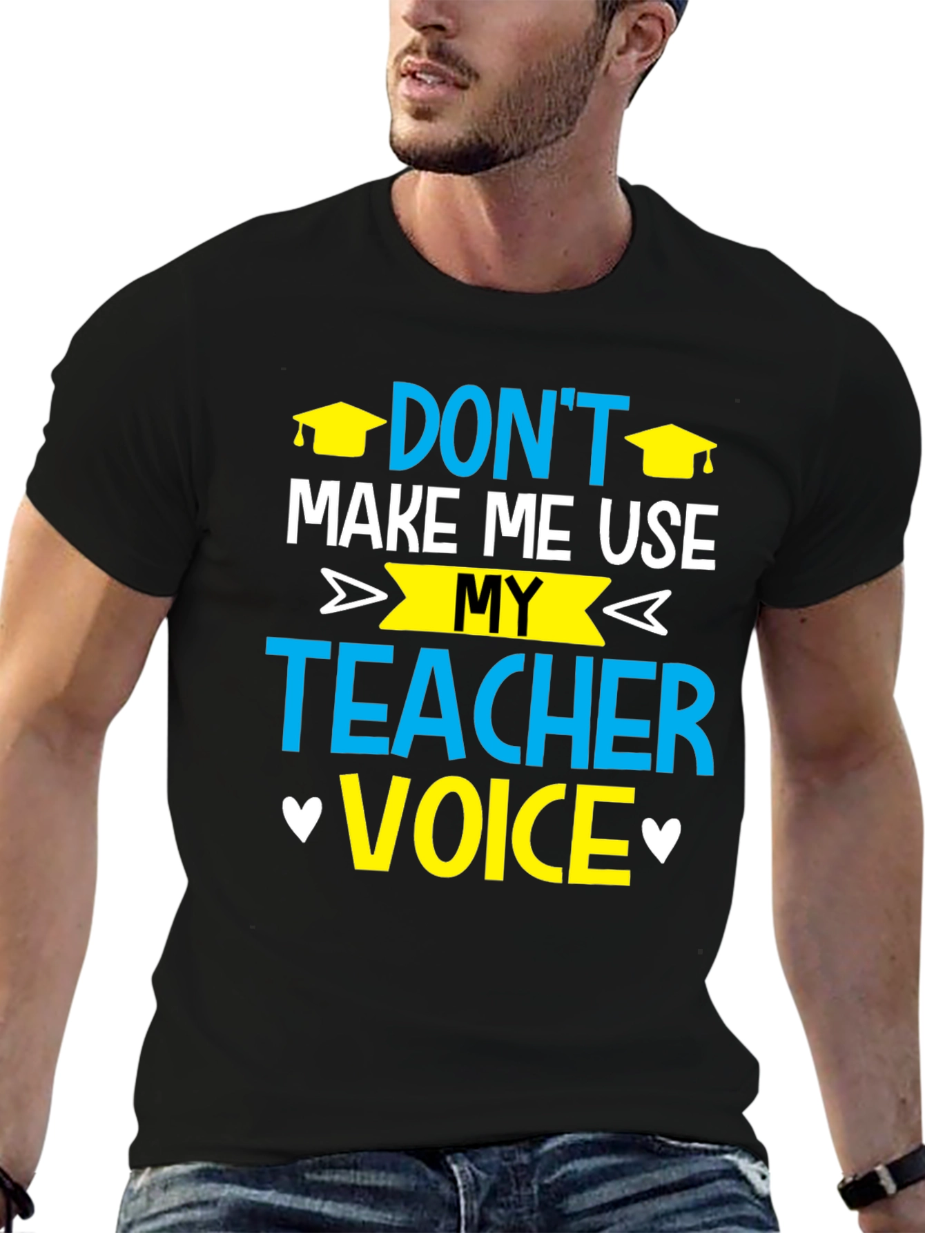 Teacher Voice T-Shirt - Funny Educator Tee