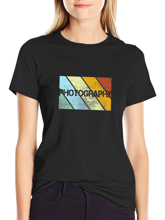 Retro Photography T-Shirt - Vintage Style Graphic Tee