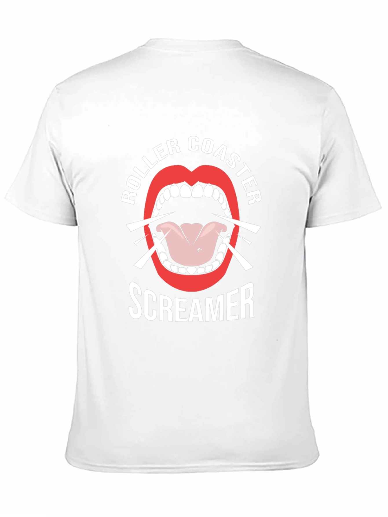 Roller Coaster Screamer Graphic Tee