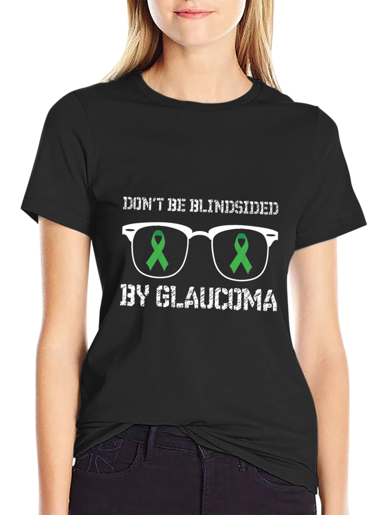 Glaucoma Awareness T-Shirt - Dont Be Blindsided