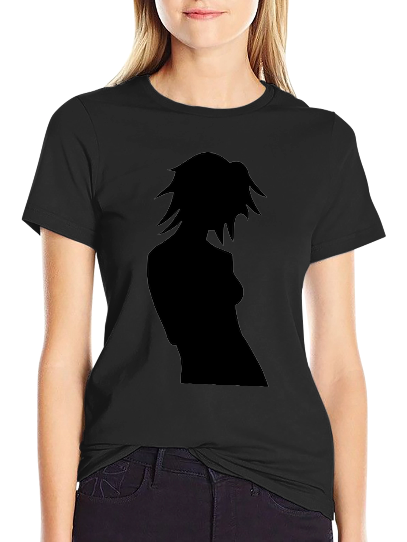 Silhouette Graphic Tee - Black T-Shirt