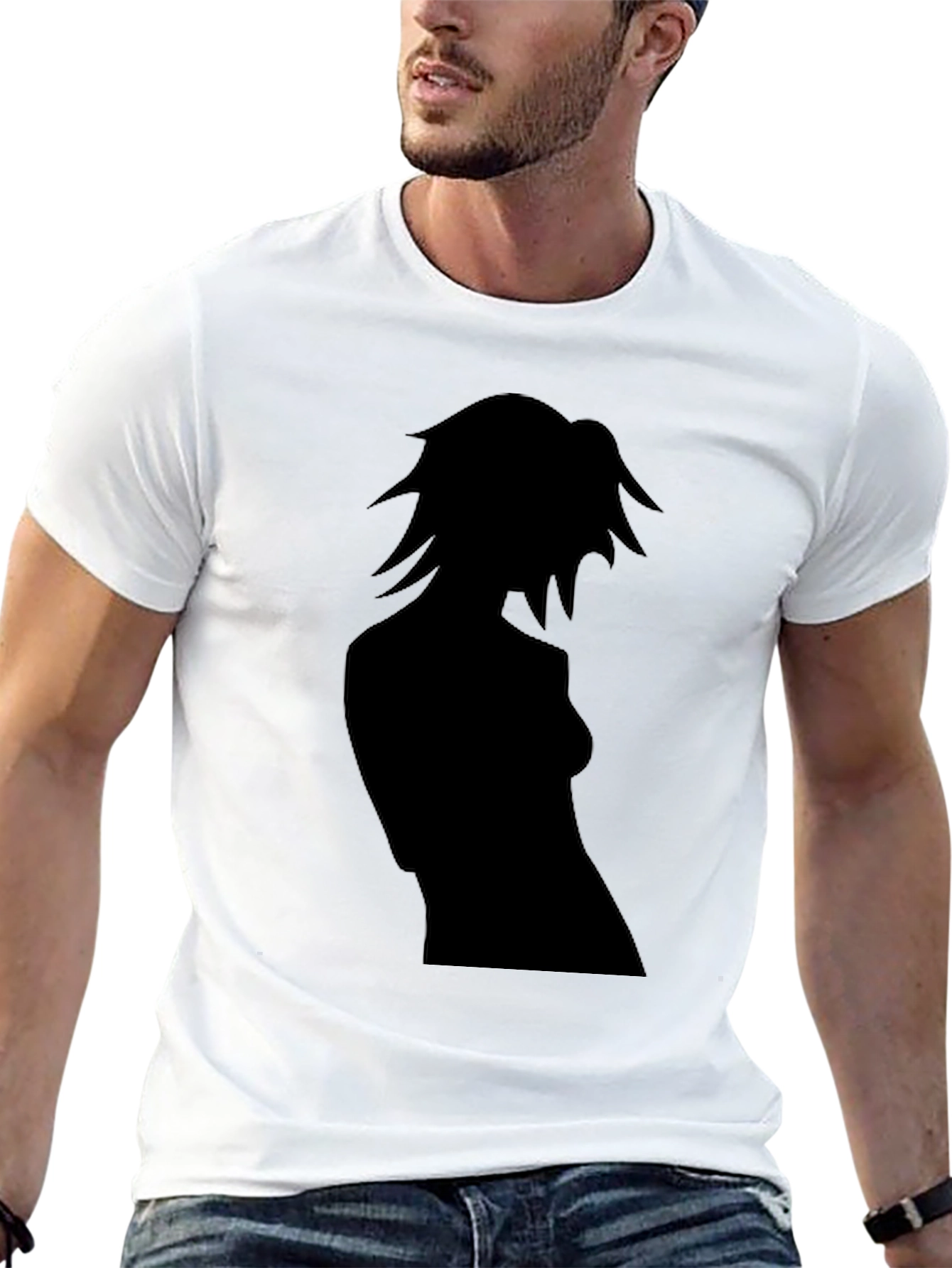 Silhouette Graphic Tee - Black T-Shirt