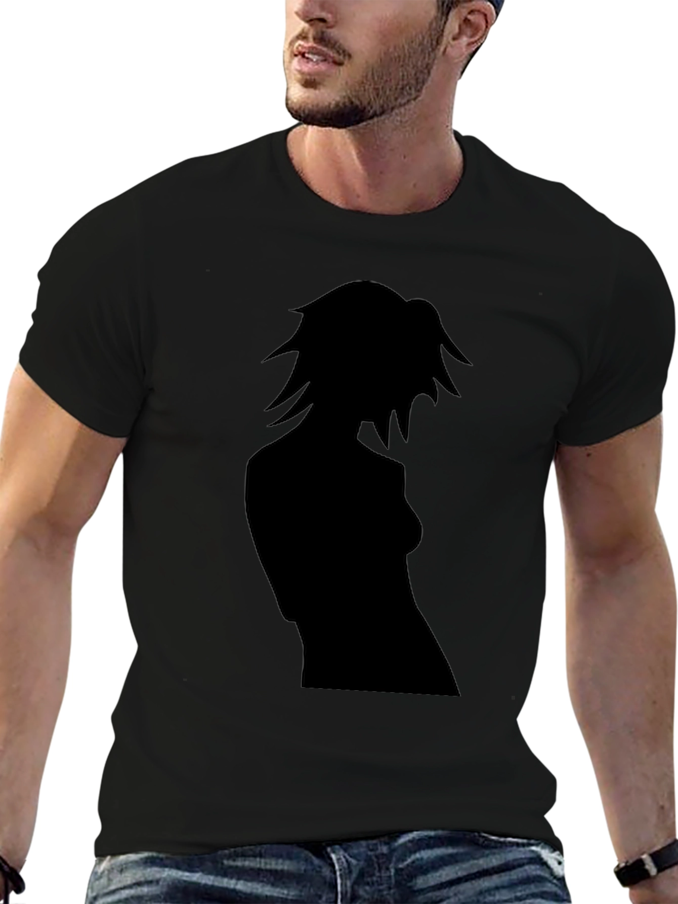 Silhouette Graphic Tee - Black T-Shirt