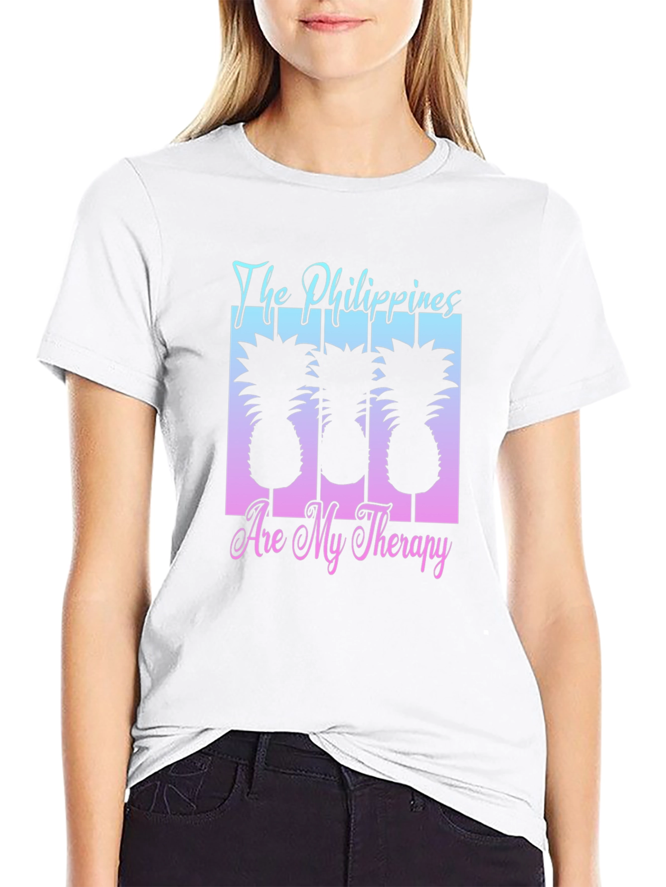 Philippines Therapy Pineapple Graphic Tee