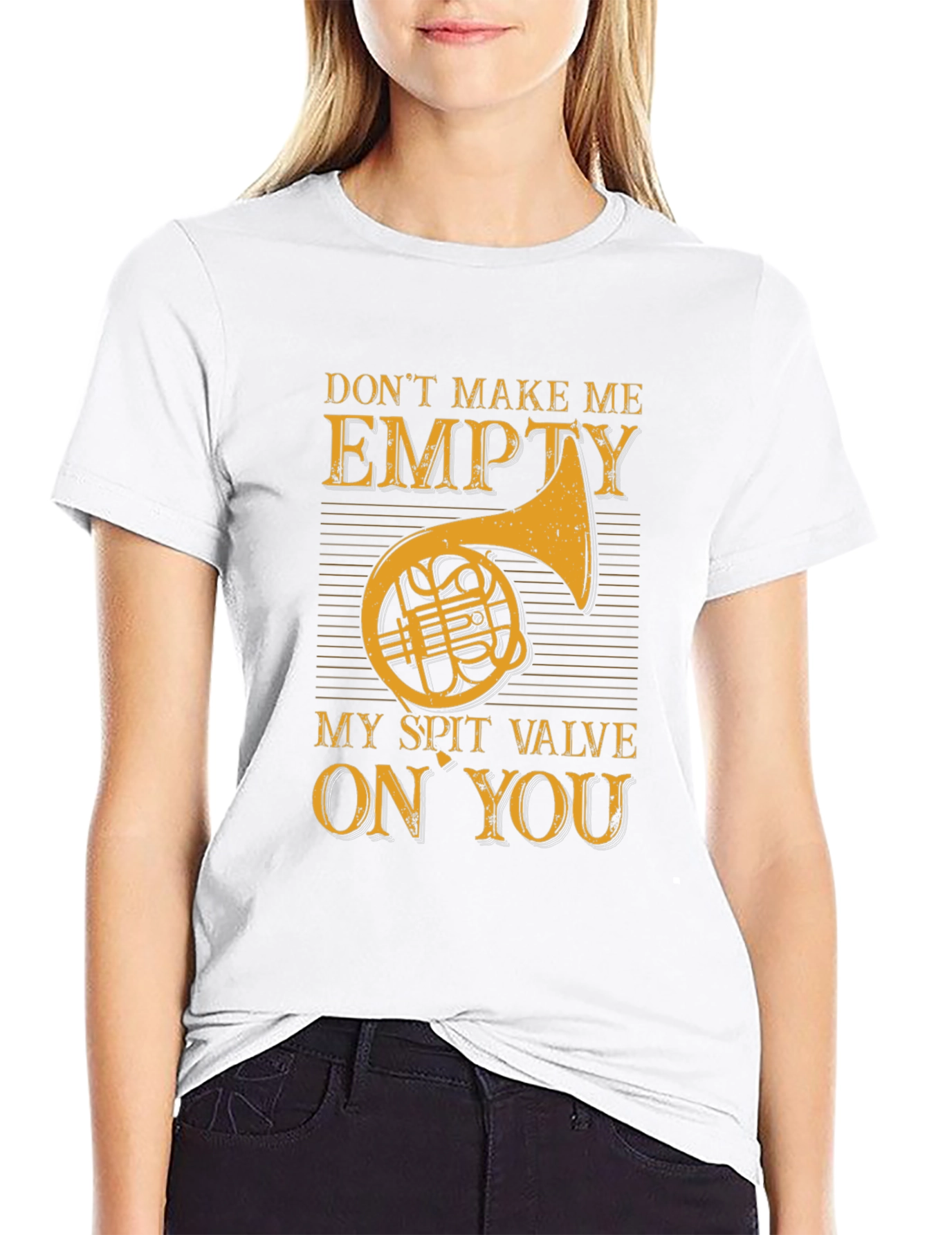 Funny Horn Player T-Shirt - Spit Valve