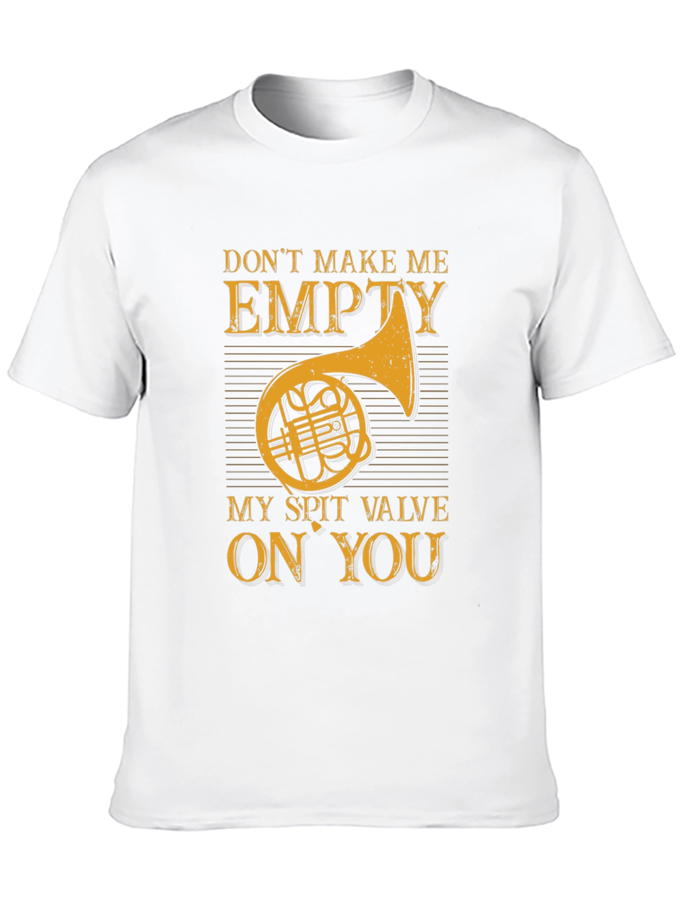 Funny Horn Player T-Shirt - Spit Valve