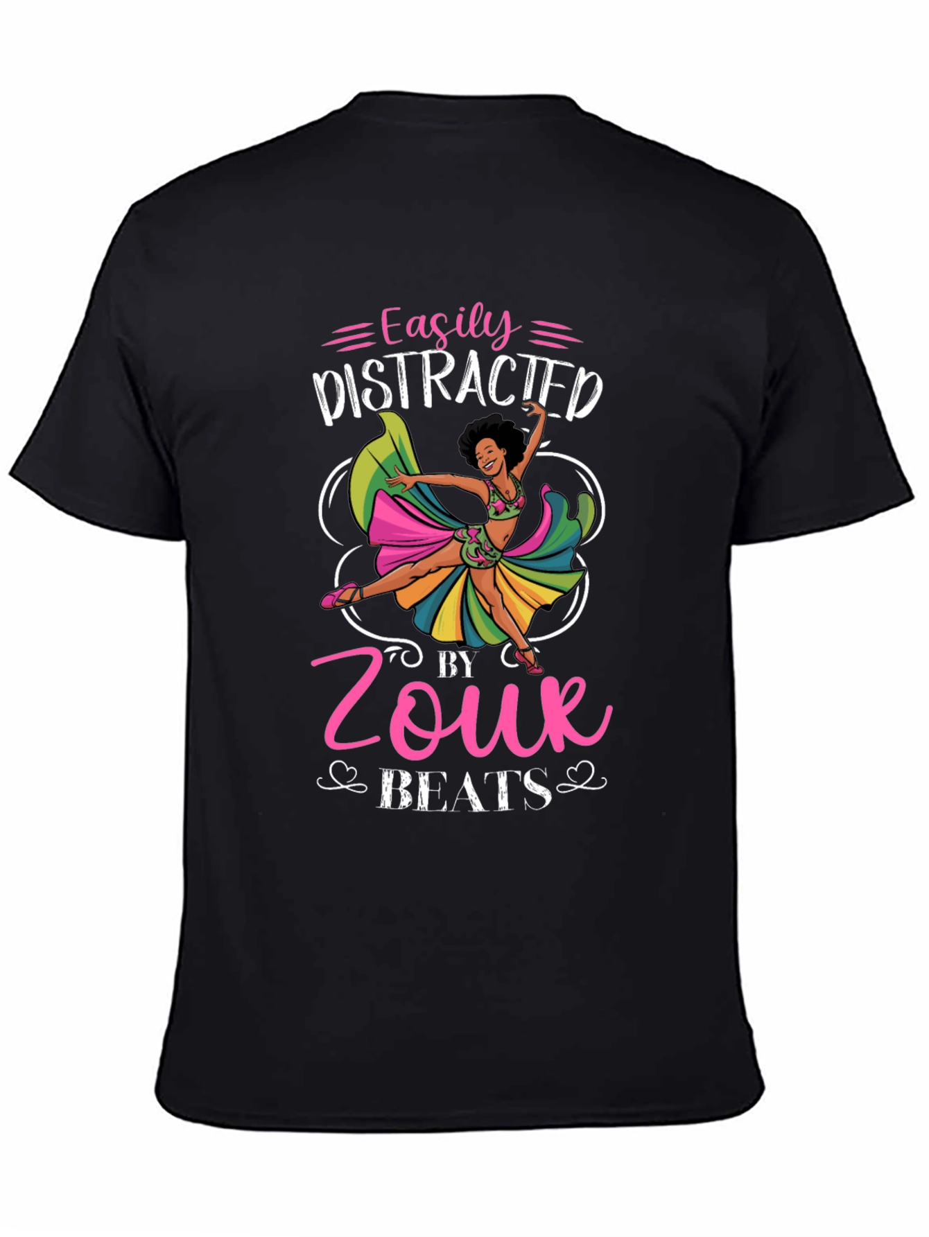Easily Distracted by Zouk Beats T-Shirt