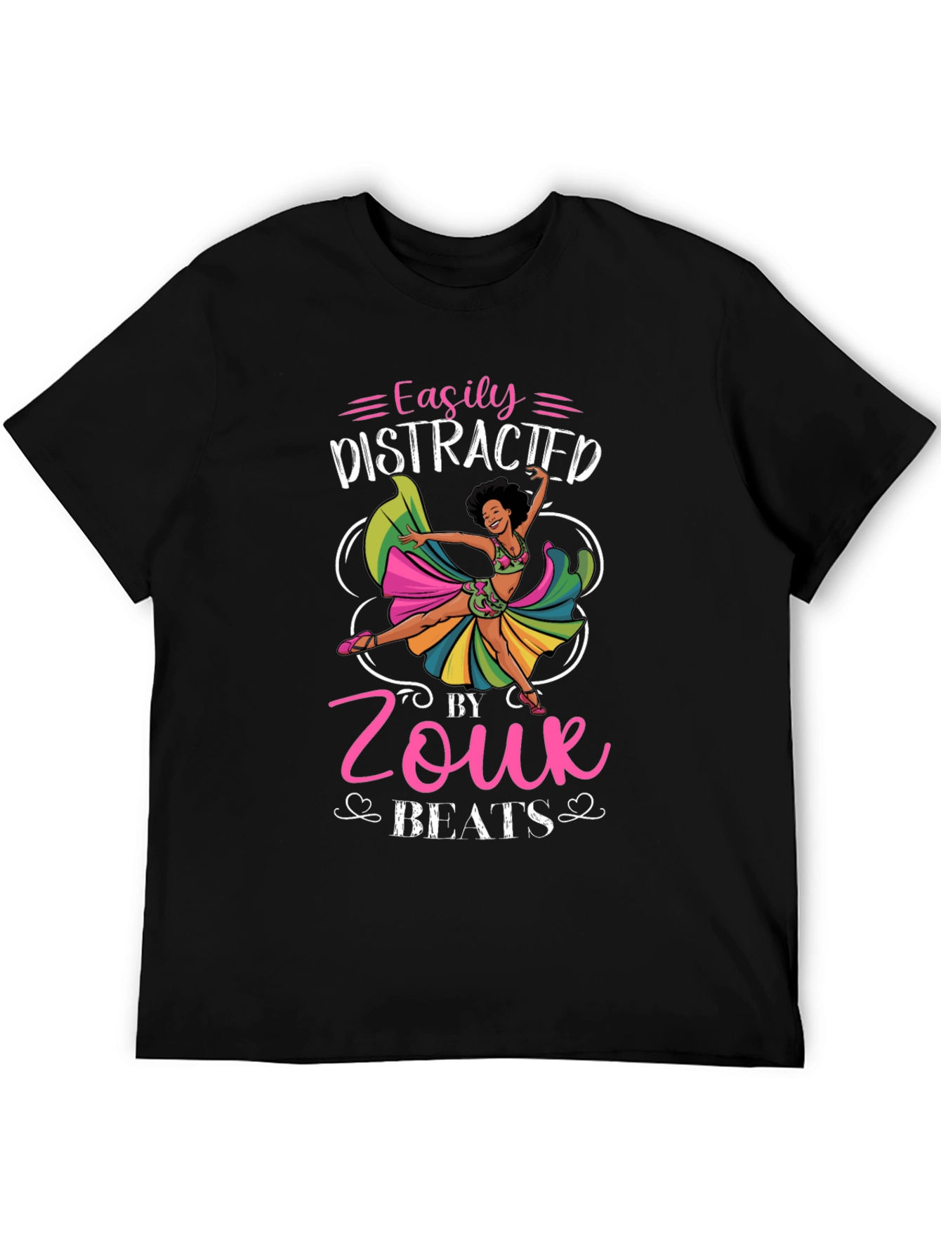 Easily Distracted by Zouk Beats T-Shirt