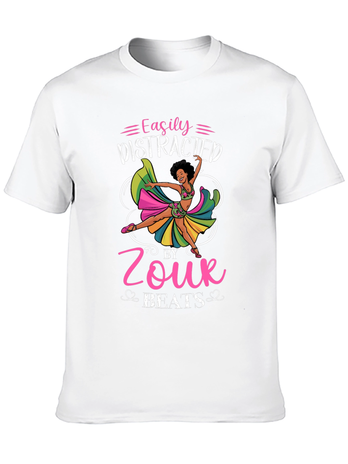 Easily Distracted by Zouk Beats T-Shirt