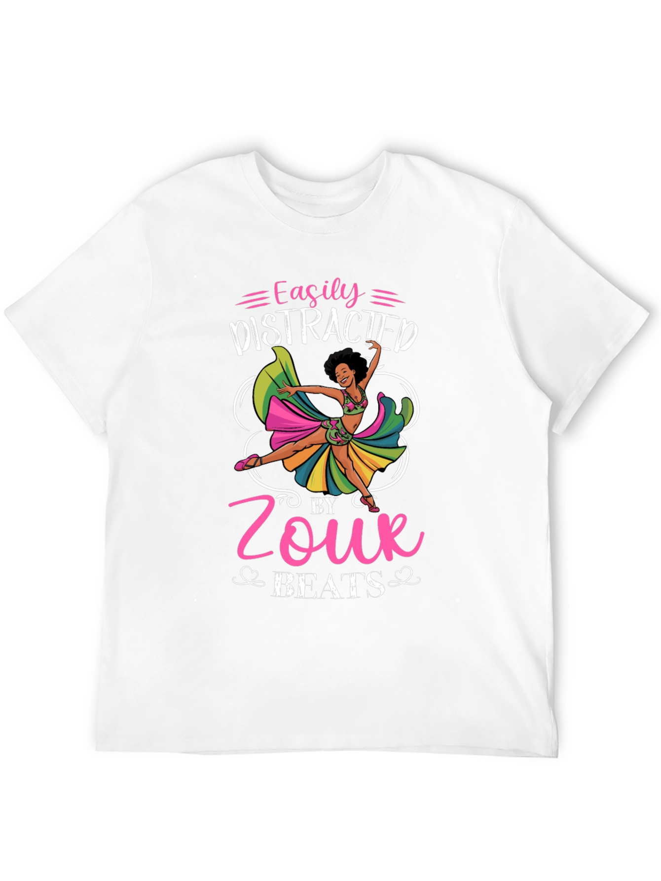 Easily Distracted by Zouk Beats T-Shirt
