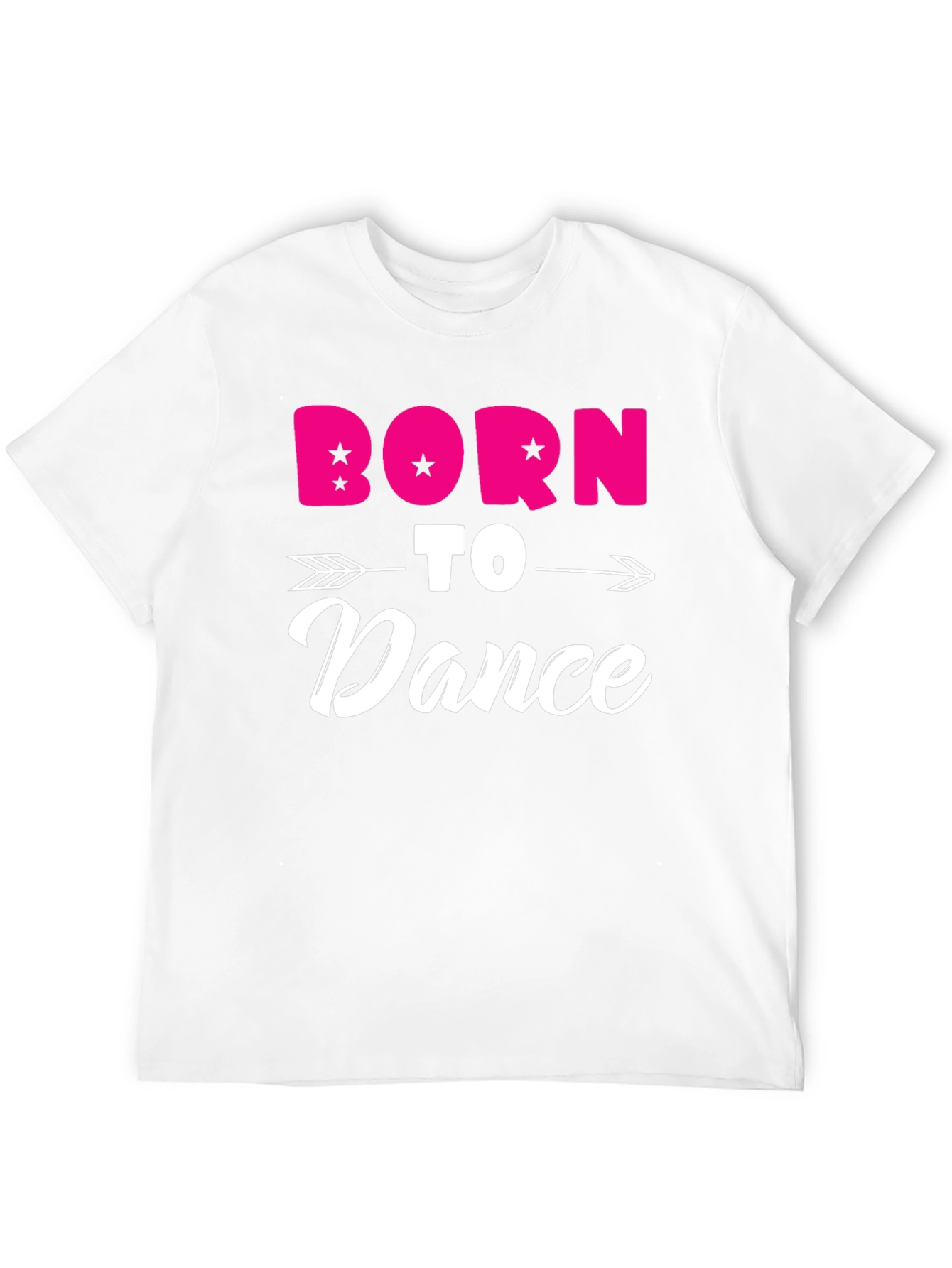 Born to Dance Black Graphic Tee Shirt