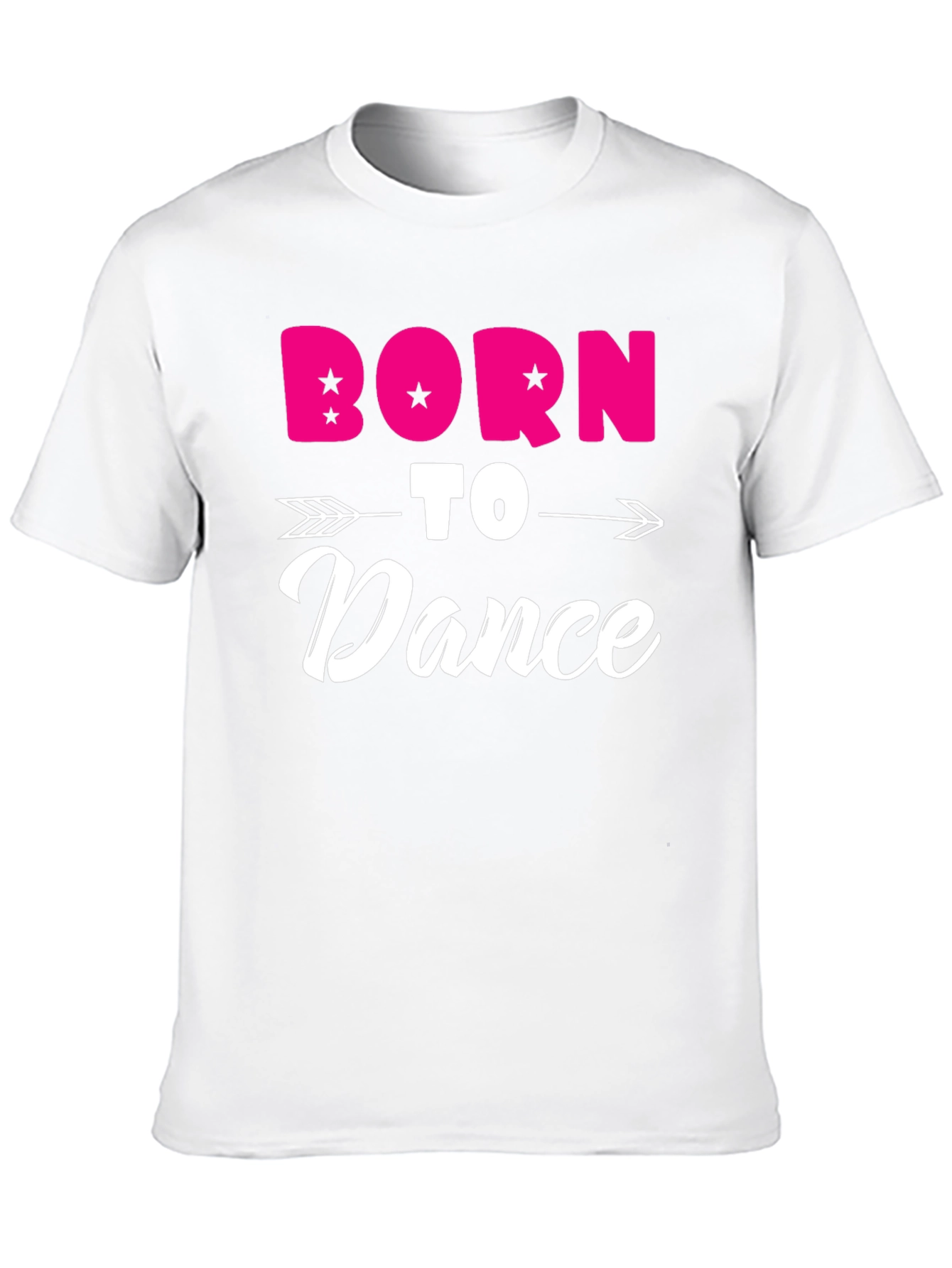 Born to Dance Black Graphic Tee Shirt