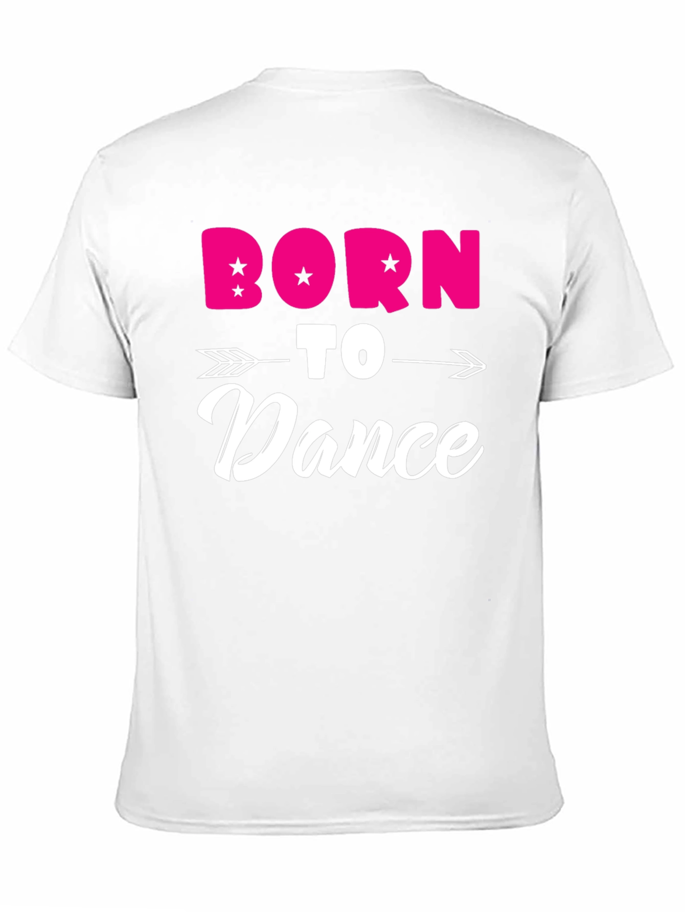 Born to Dance Black Graphic Tee Shirt