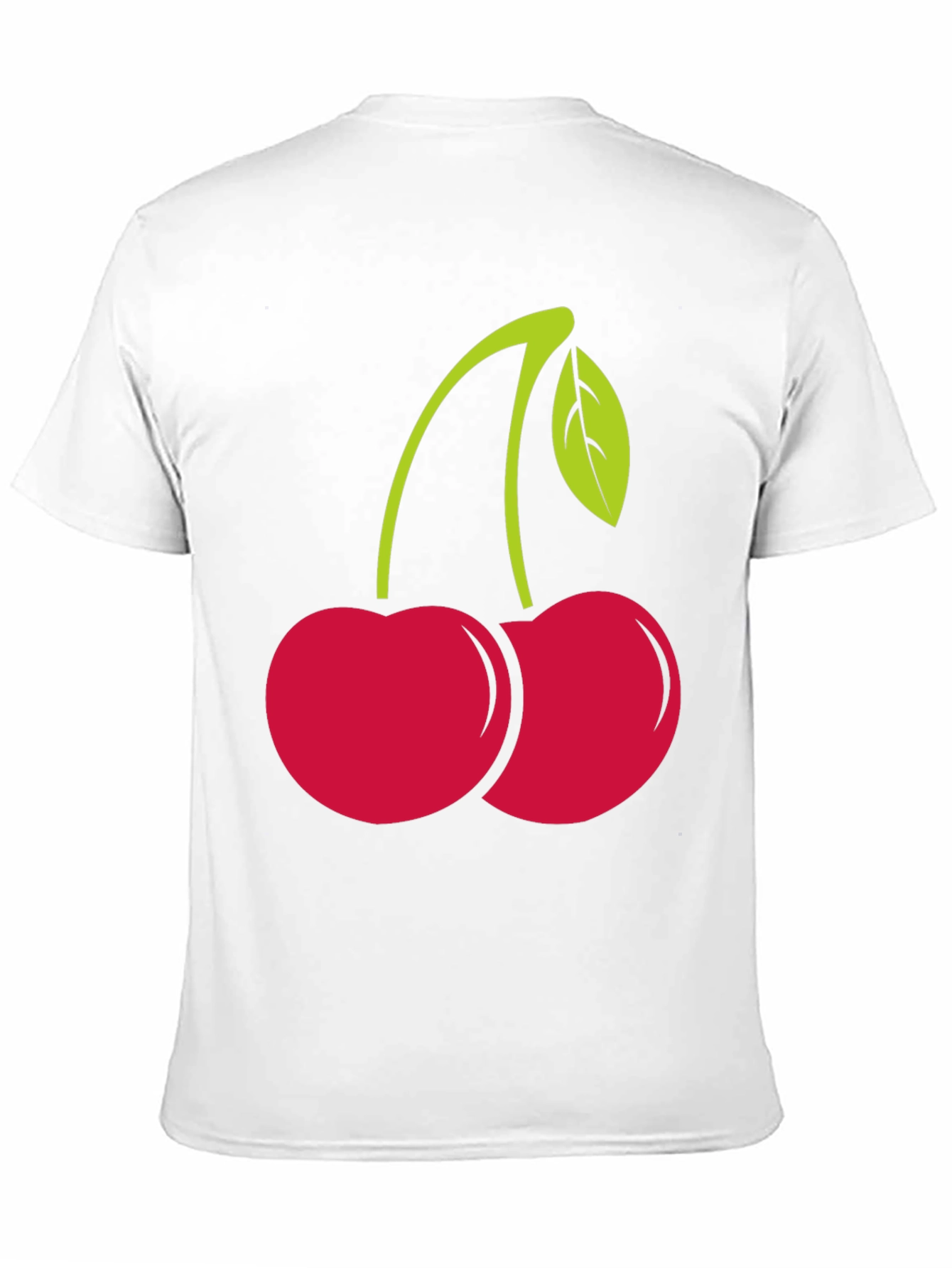 Cherry Graphic Black Tee Shirt