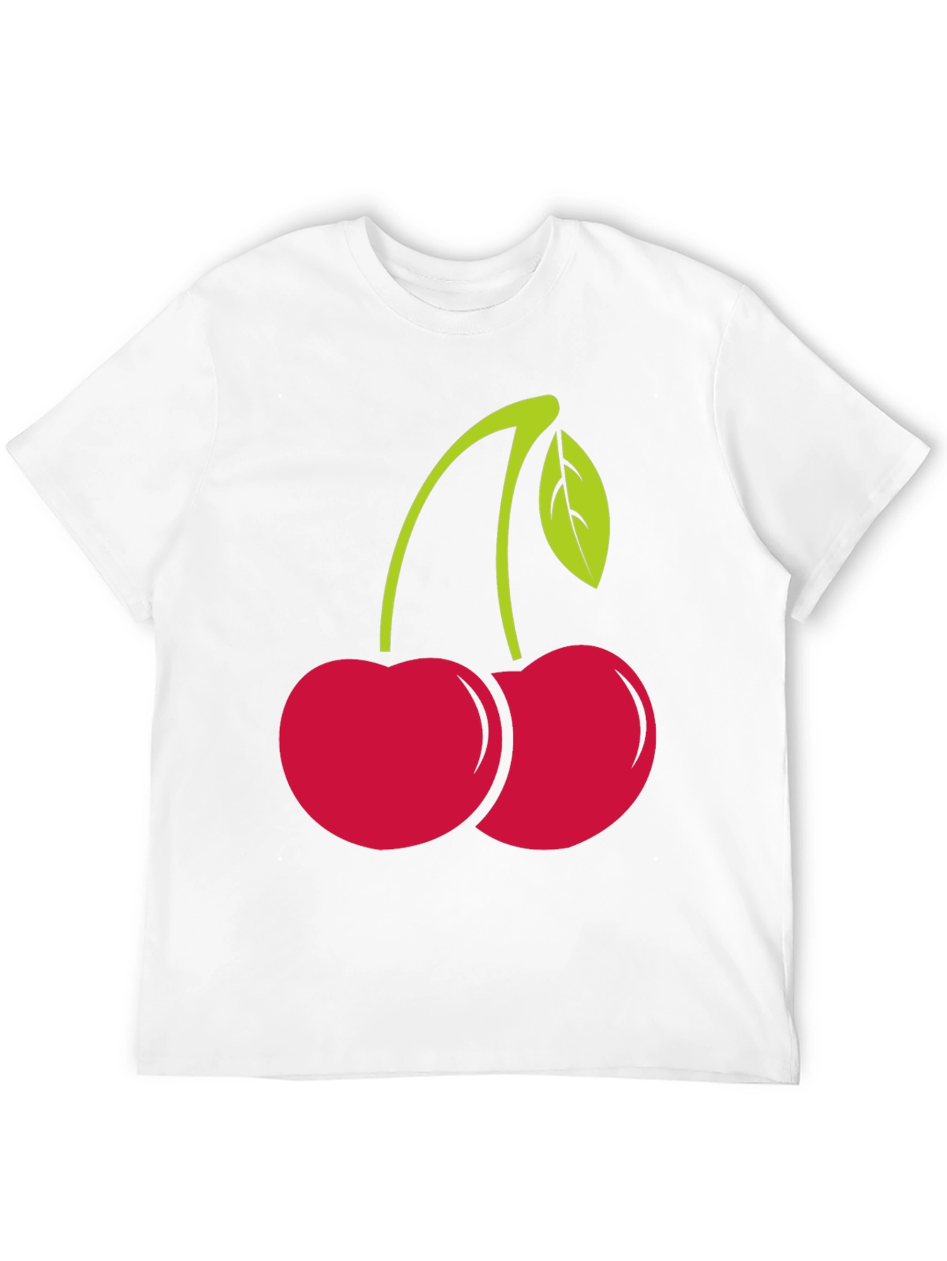 Cherry Graphic Black Tee Shirt
