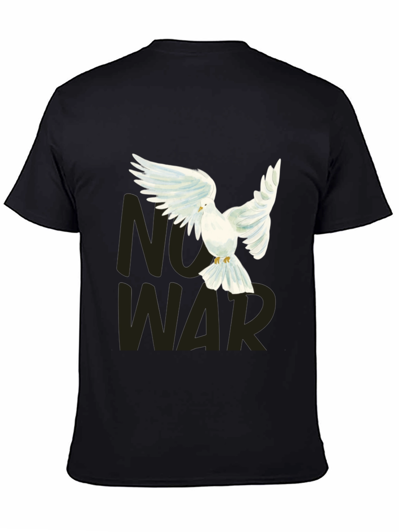No War Dove Graphic T-Shirt - Peace Symbol Tee