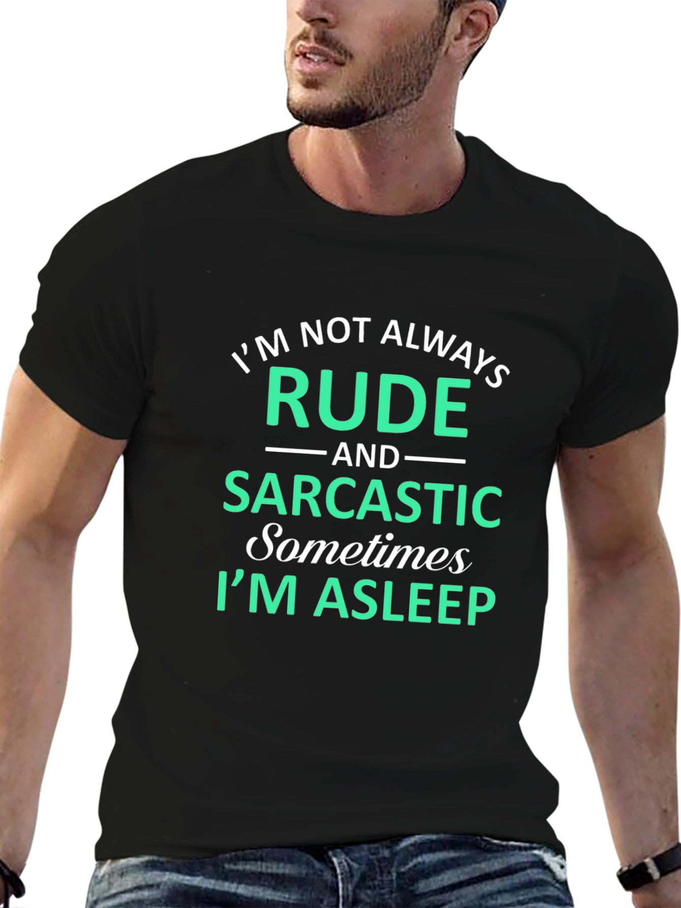 Funny Sarcastic T-Shirt - Im Not Always Rude
