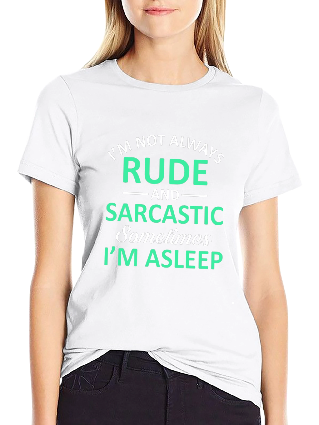 Funny Sarcastic T-Shirt - Im Not Always Rude