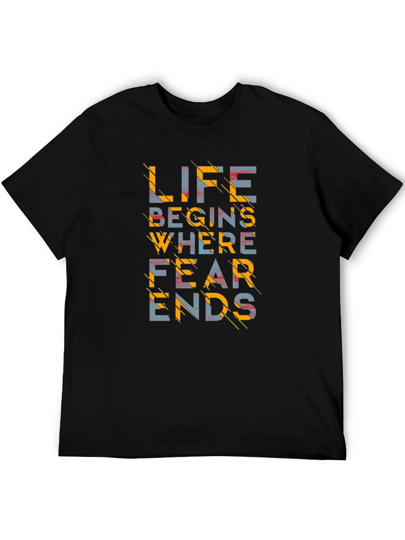 Life Begins Where Fear Ends Graphic Tee